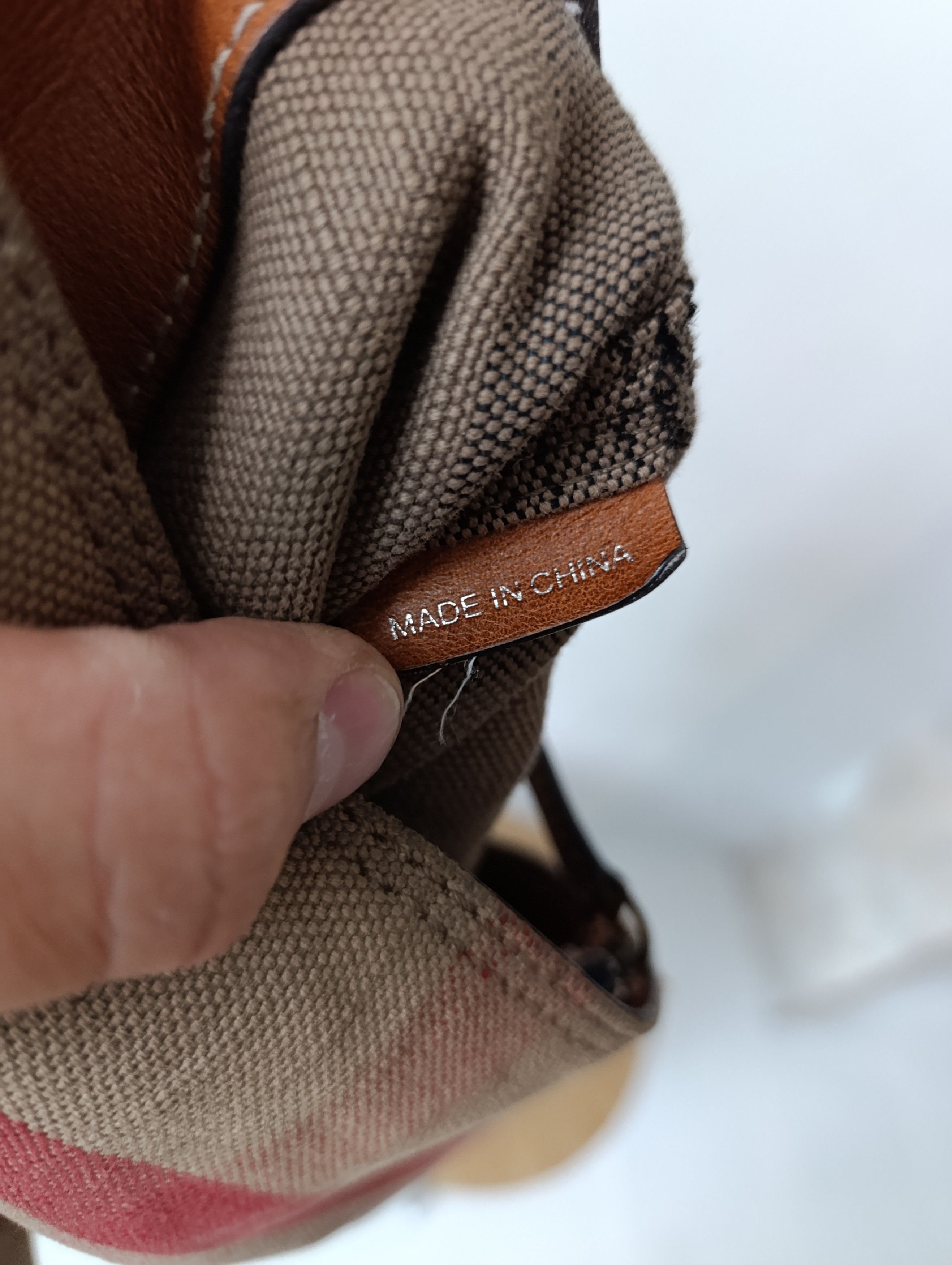Burberry BURBERRY ASHBY MEDIUM SADDLE LEATHER CHECK CANVAS HOBO BAG Size ONE SIZE - 21 Thumbnail