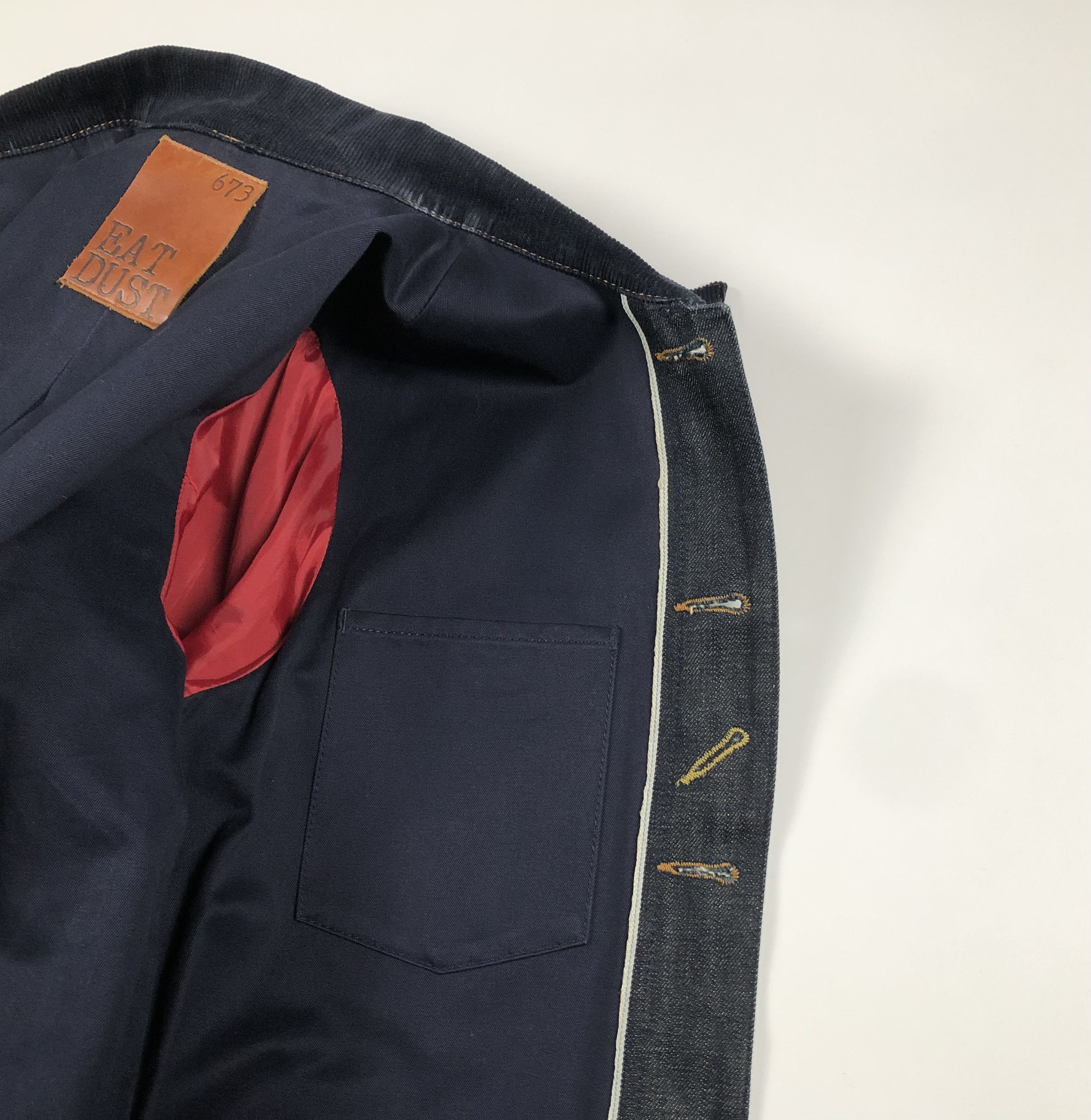 Eat Dust Eat Dust 673 Chore Japanese Blue Selvedge Denim Jacket Size US M / EU 48-50 / 2 - 9 Thumbnail