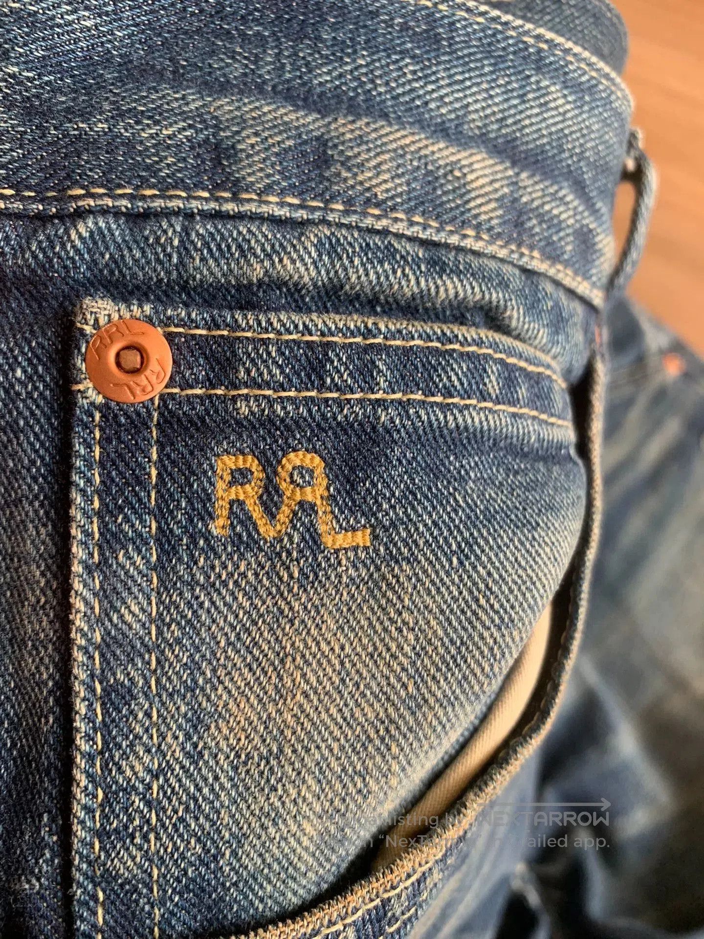 RRL Ralph Lauren RRL Ralph Lauren High Slimfit Distressed Jeans. Size US 34 / EU 50 - 7 Thumbnail