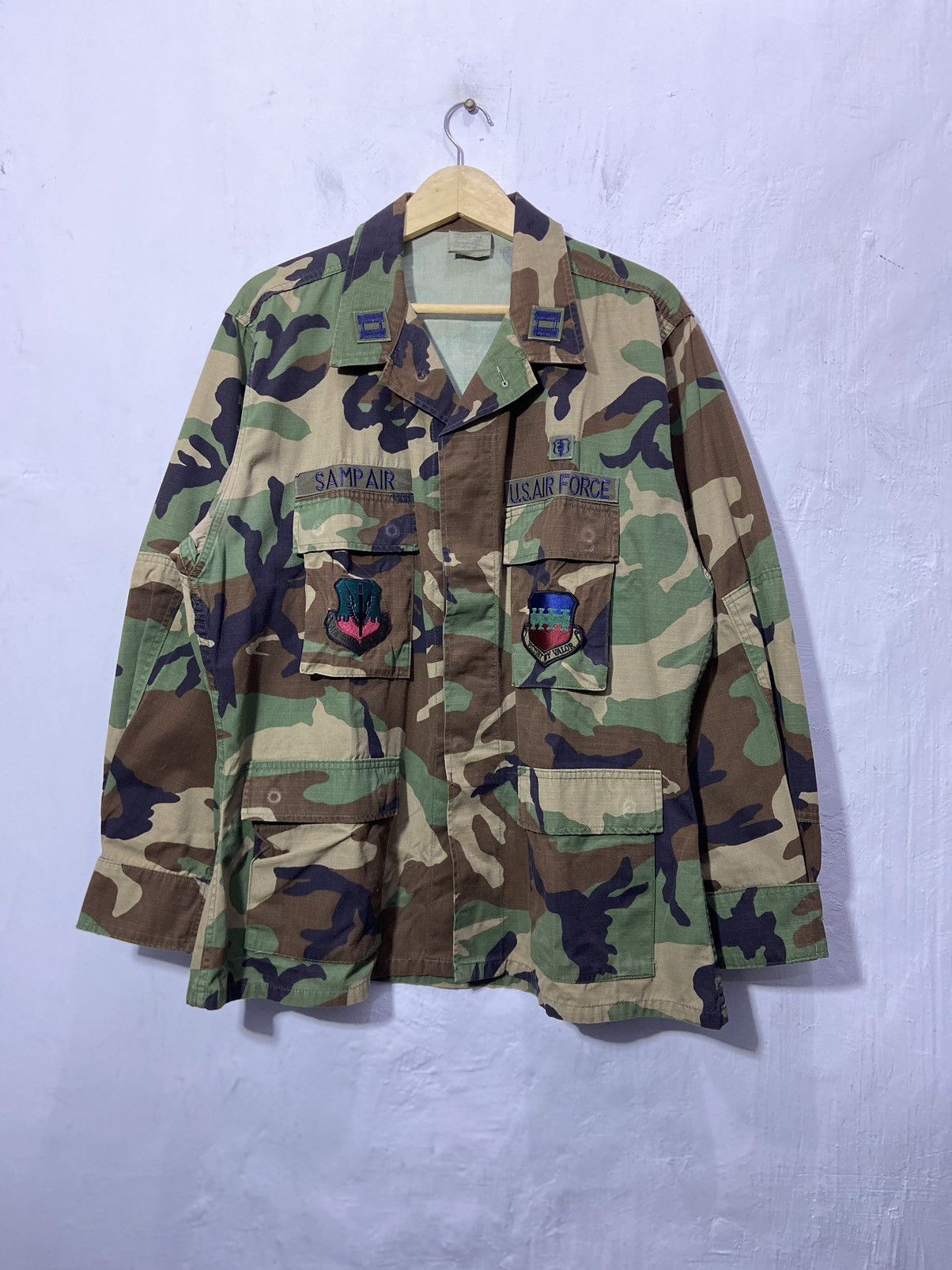 Other Vintage US Army Military Camouflage Field Jacket Size US XL / EU 56 / 4 - 1 Thumbnail