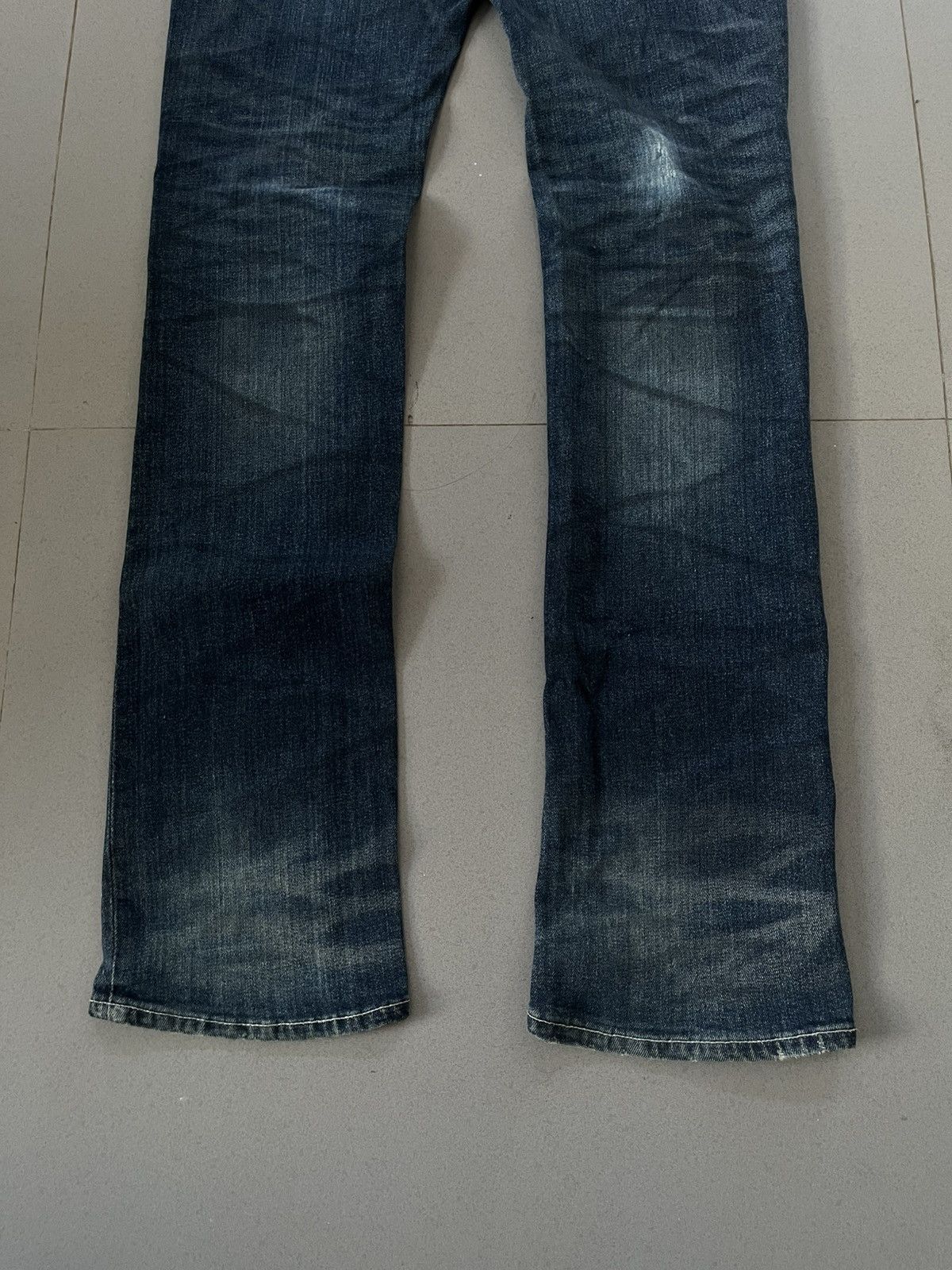 GOSTAR DE FUGA FUGA JAPANESE 00’s VINTAGE DENIM DISTRESSED PANTS JEANS VKEI Size US 30 / EU 46 - 6 Thumbnail