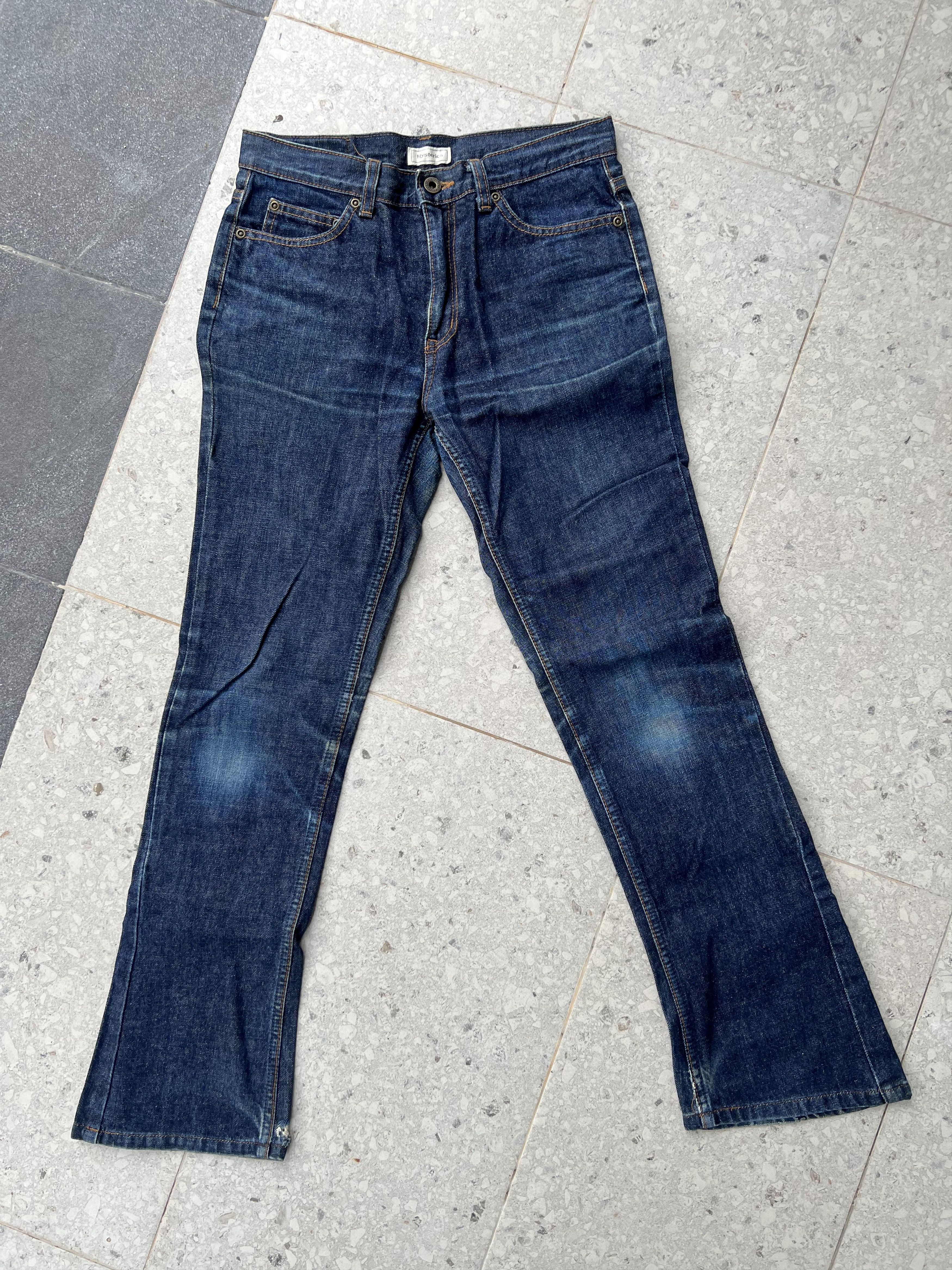 Hysteric Glamour × Indigo Hysteric Glamour bottom flared denim Size 30" / US 8 / IT 44 - 1 Thumbnail