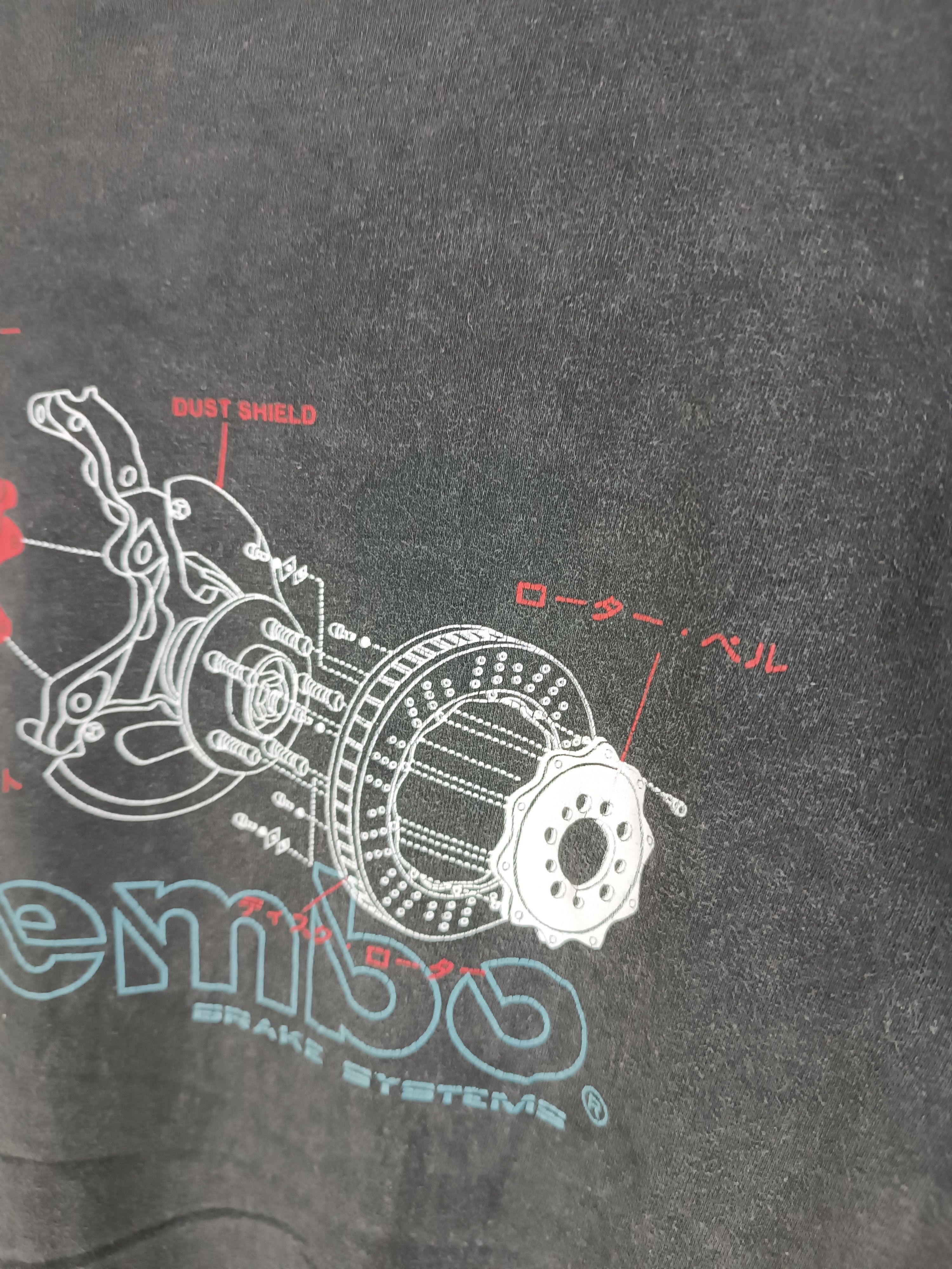 Vintage VINTAGE BREMBO BRAKE SYSTEM RACING JDM NASCAR CAR HONDA Size US XS / EU 42 / 0 - 13 Thumbnail