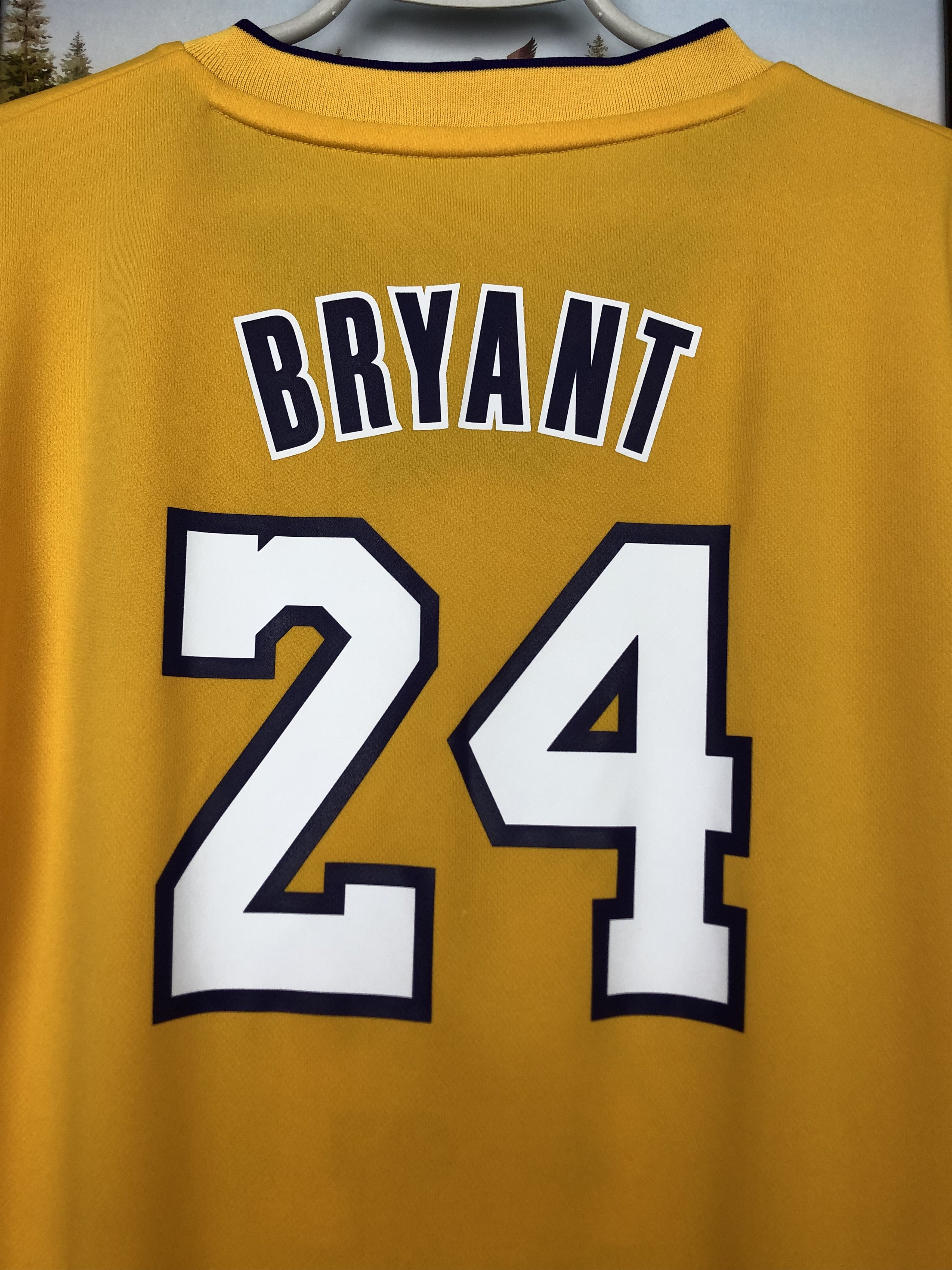 Adidas Adidas #24 Kobe Bryant Los Angeles Lakers NBA Jersey Shirt Size US XL / EU 56 / 4 - 10 Thumbnail