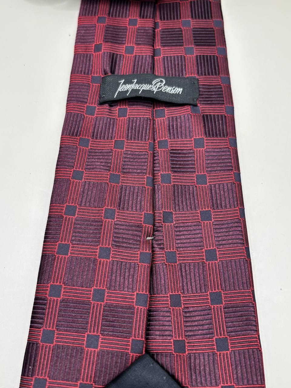 Vintage Jean Jacques Benson Handmade Italian Silk Tie Size ONE SIZE - 9 Thumbnail