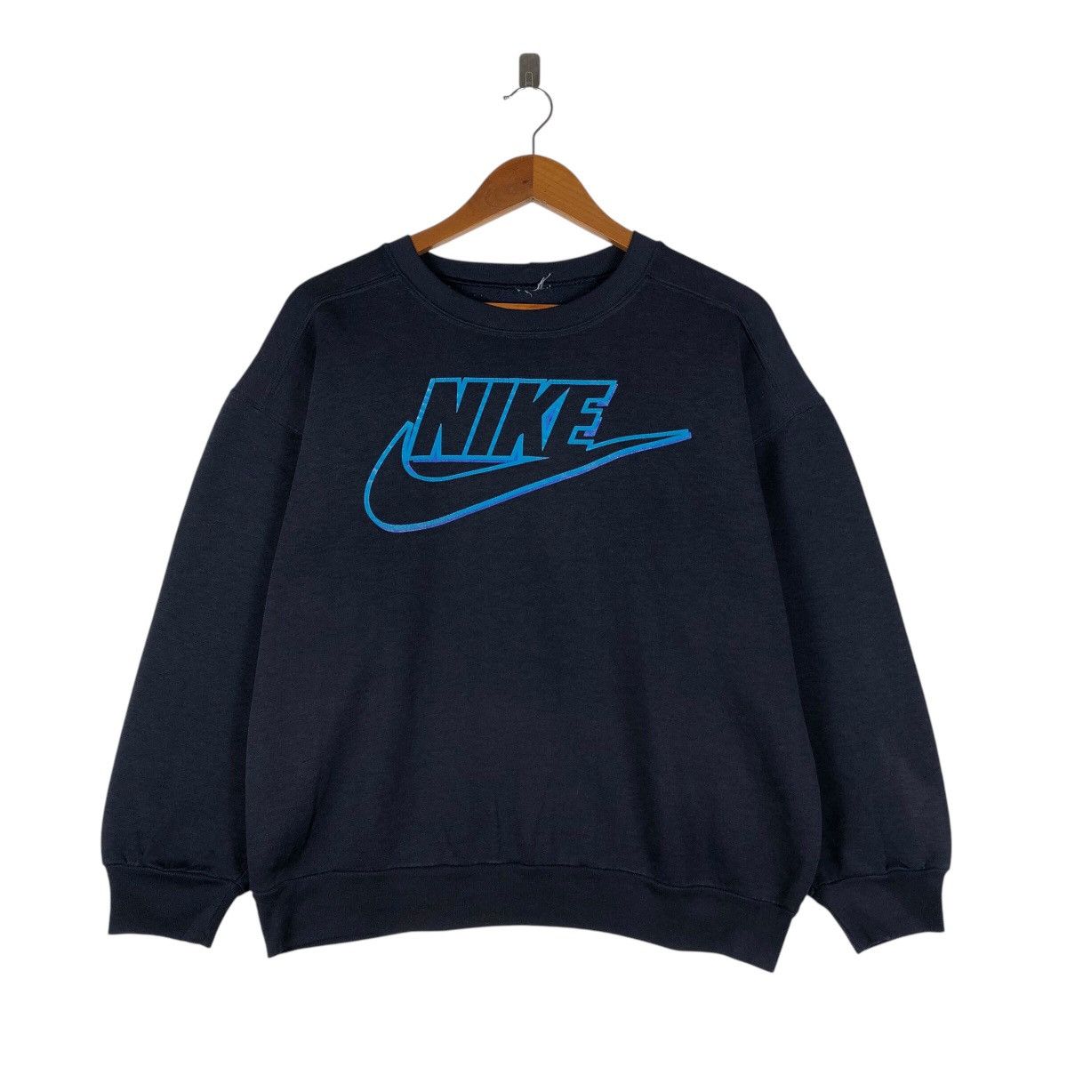 Nike NIKE Big Swoosh Logo Sweatshirts Size US L / EU 52-54 / 3 - 1 Thumbnail
