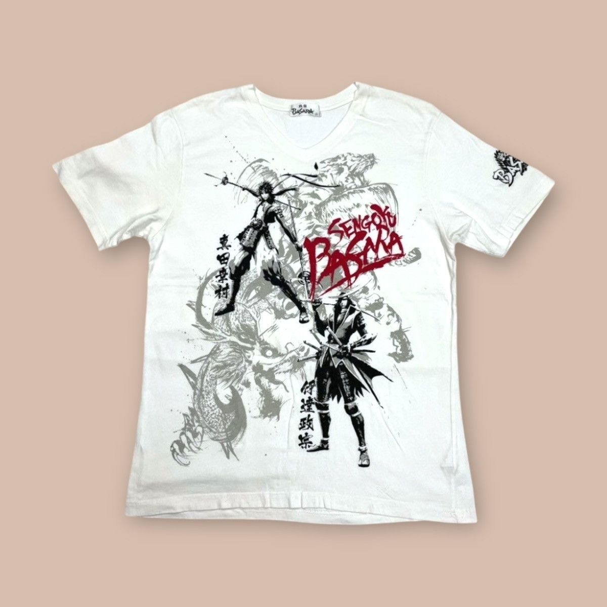 Playstation Vintage Sengoku Basara Video Games Tee Size US L / EU 52-54 / 3 - 1 Thumbnail