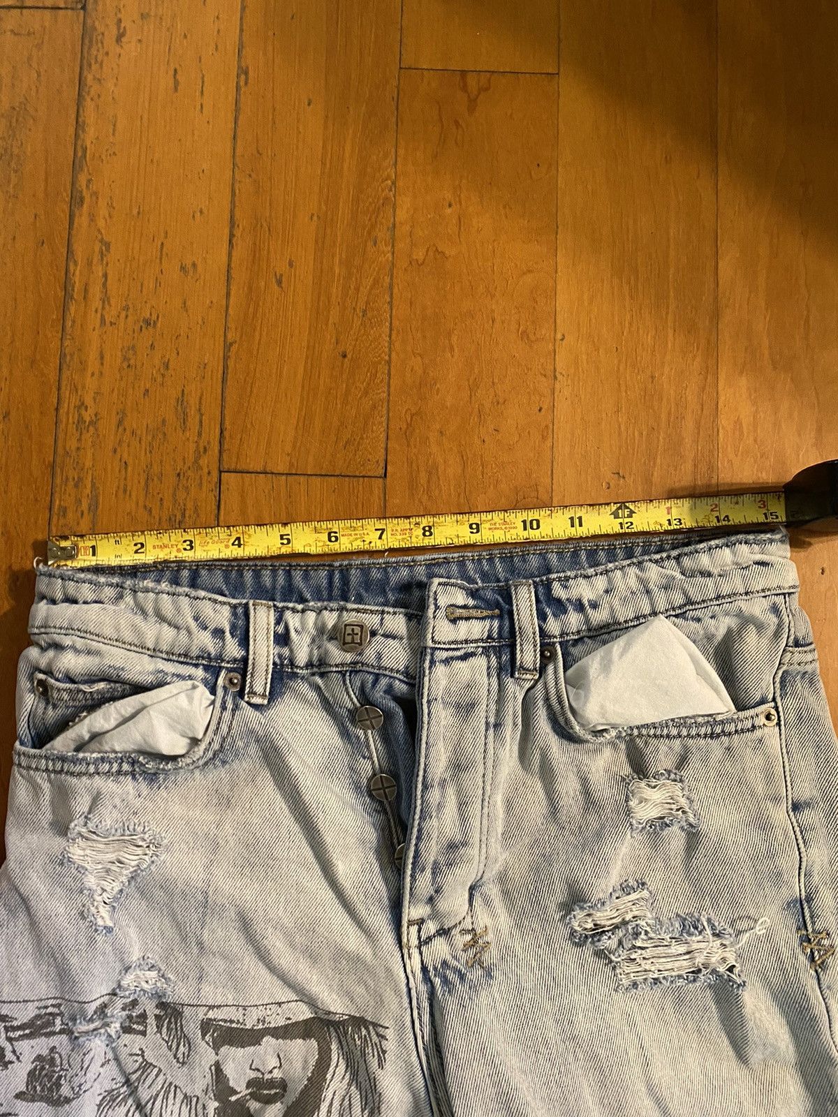 Ksubi KSUBI comic denim jeans Size US 31 - 7 Thumbnail