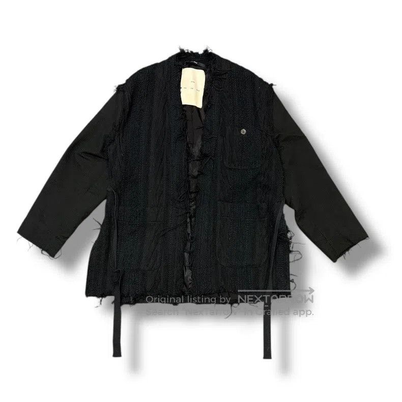 Song For The Mute SONG FOR THE MUTE A two-piece cardigan jacket with a distr Size US M / EU 48-50 / 2 - 1 Thumbnail