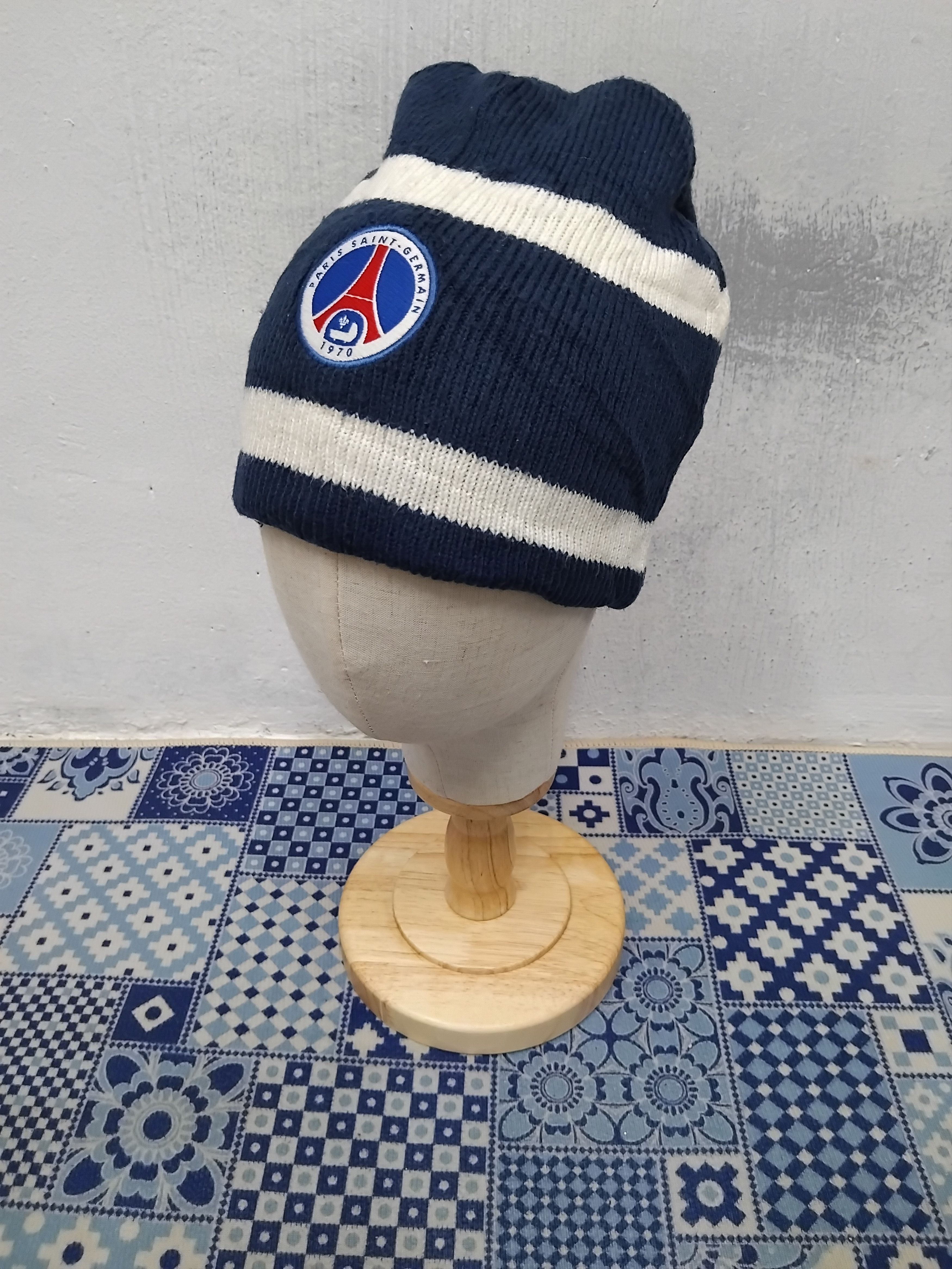 Nike 💥Vintage Nike Psg blue colour beanie Size ONE SIZE - 5 Thumbnail