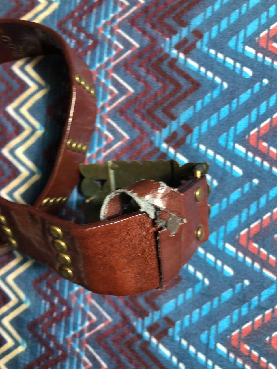 Vintage AVANT-GARDE LEATHER BELT RARE Size ONE SIZE - 9 Thumbnail