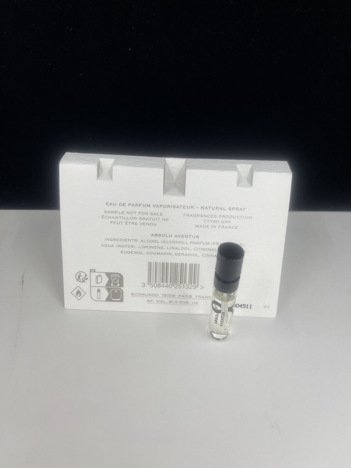 Creed Creed Aventus Absolu EDP Spray Vial 1.7 ml Mens Fragrance Size ONE SIZE - 2 Thumbnail