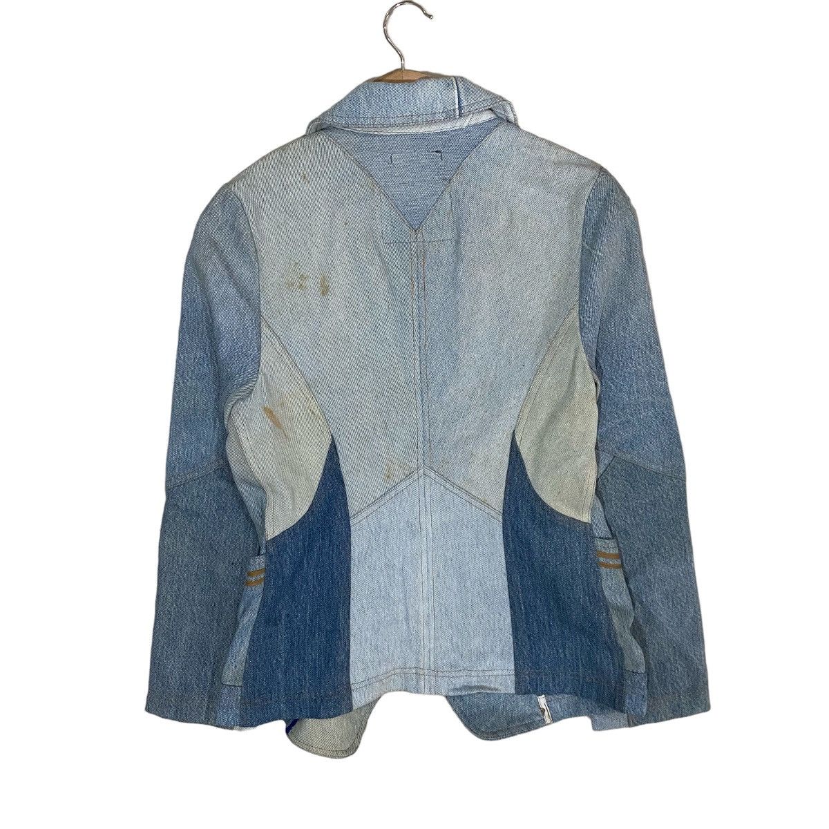 Indigo × Levi's × Levi's Made & Crafted 🔥VINTAGES LEVIS INDIGO PATCHWORK DENIM JACKET Size S / US 4 / IT 40 - 5 Thumbnail