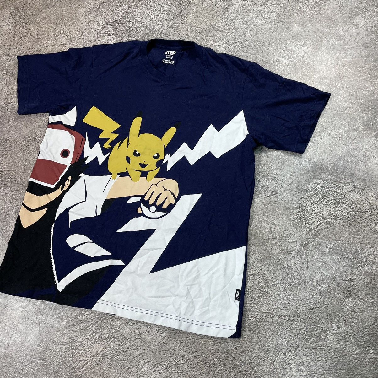 Vintage Vintage Y2K Pokemon Graphic Tee All Over Print Streetwear XL Size US XL / EU 56 / 4 - 3 Thumbnail