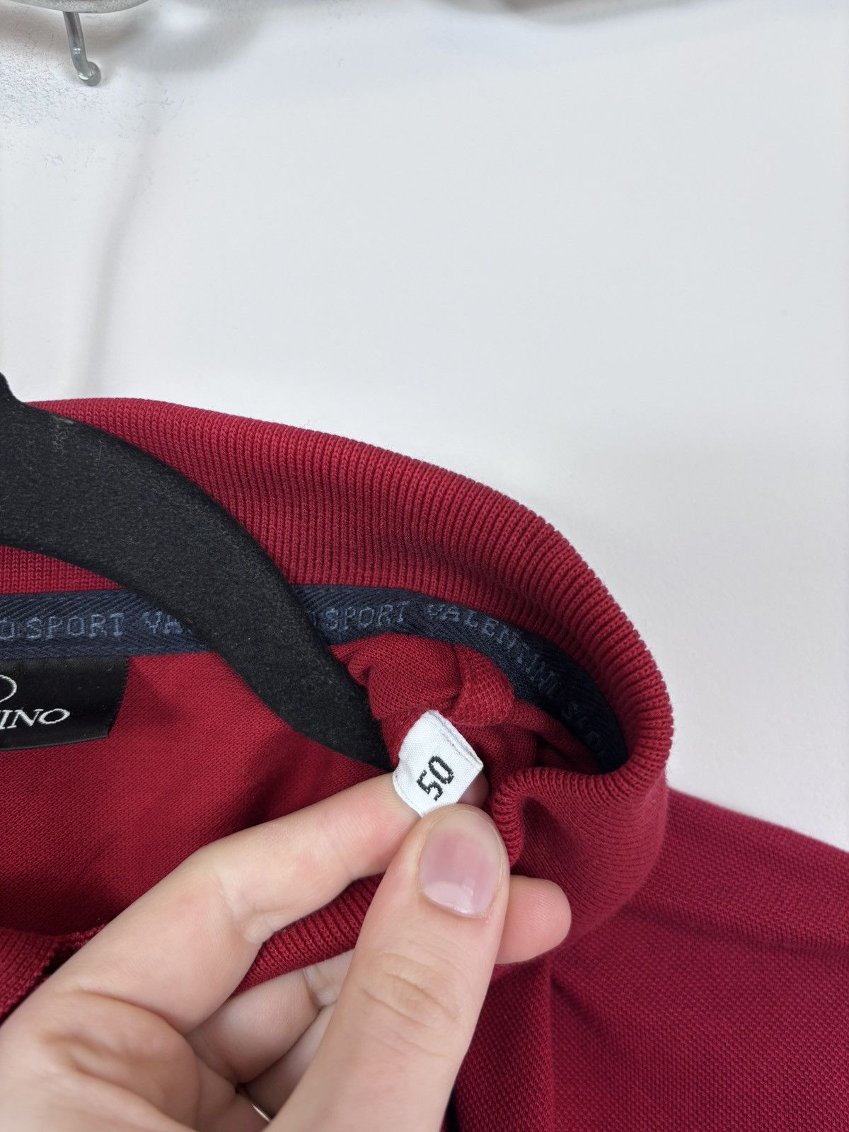 Valentino Valentino Sport Vintage Men’s Red Long Sleeve Polo Shirt Size US M / EU 48-50 / 2 - 13 Thumbnail