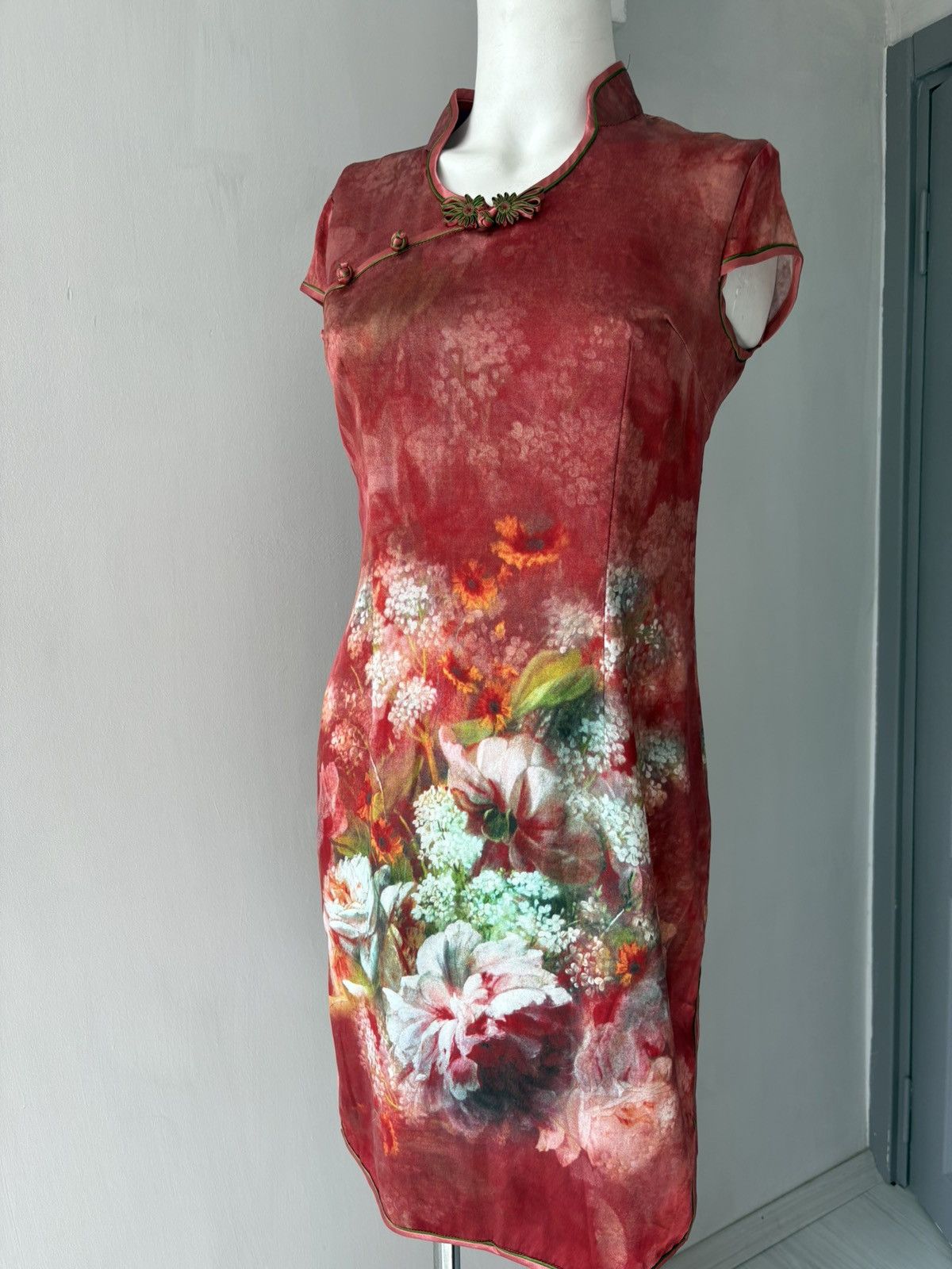 Vintage Asian dress Size XL / US 12-14 / IT 48-50 - 6 Thumbnail