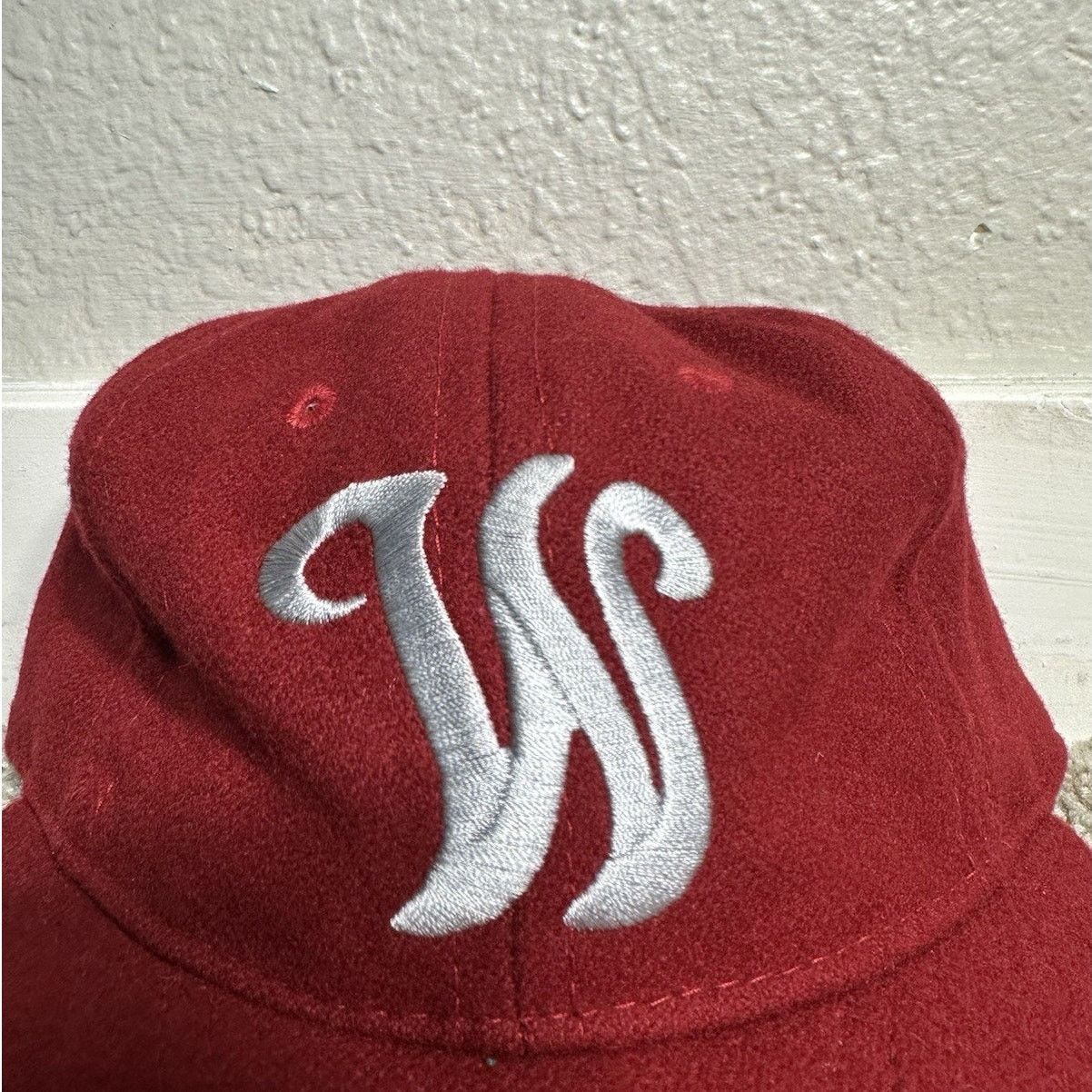 Ebbets Field Flannels Vintage Ebbets Field Flannel WSU Cougars Cap 100% Wool Hat Size ONE SIZE - 2 Thumbnail