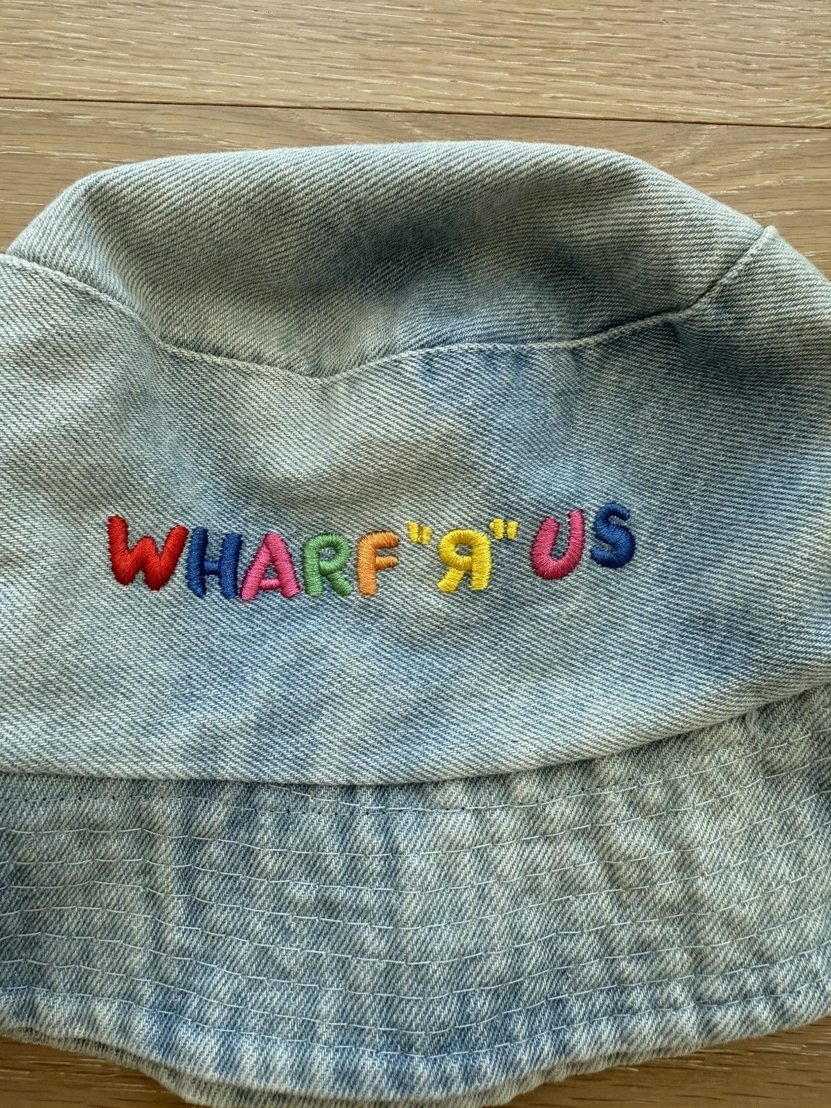 Other Y2K 90s denim Wharf R Us bucket hat Size ONE SIZE - 7 Thumbnail