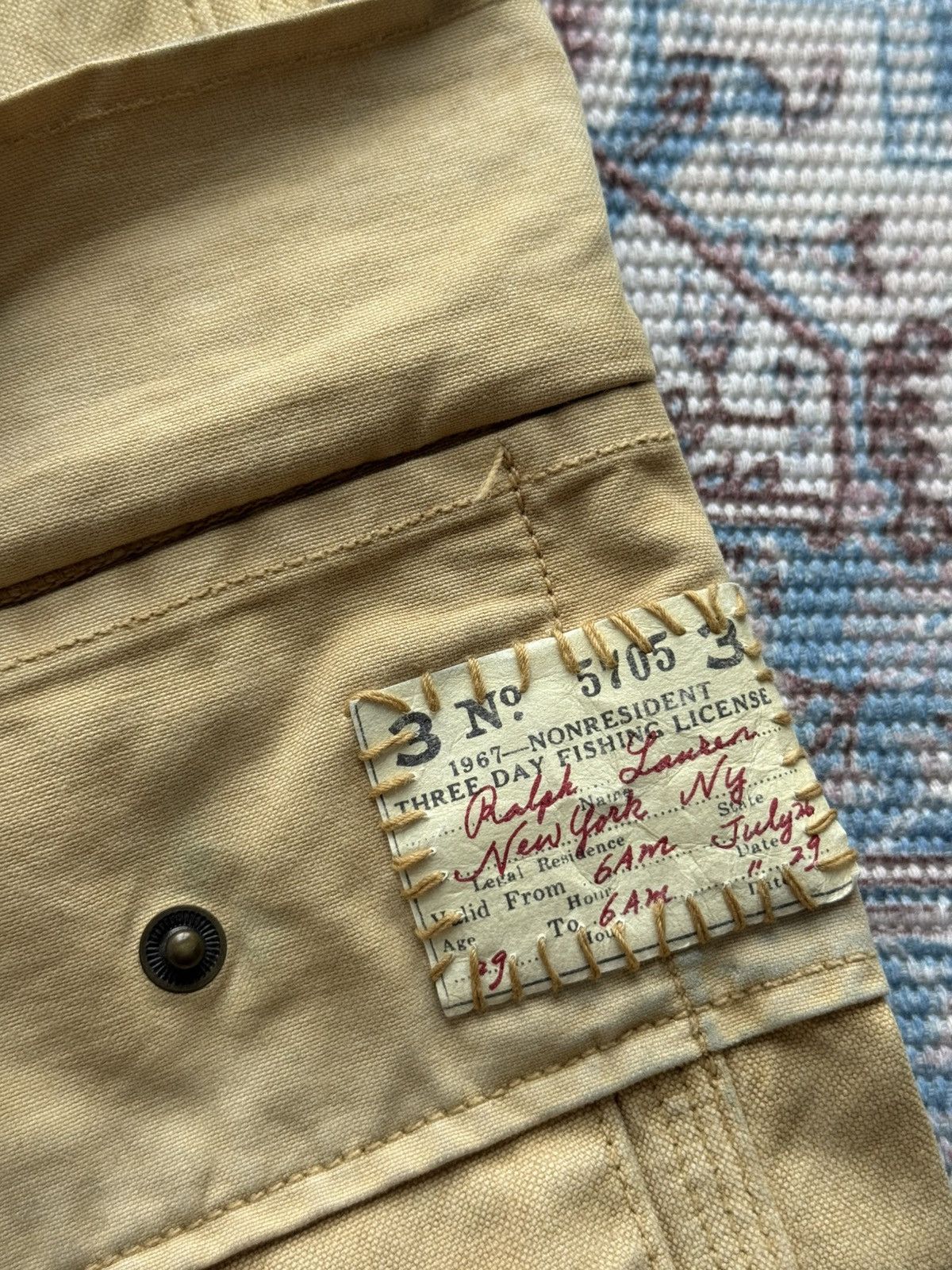 Ralph Lauren Archive 90s Ralph Lauren Canoeing Athletic Multipocket Pants Size US 29 - 9 Thumbnail