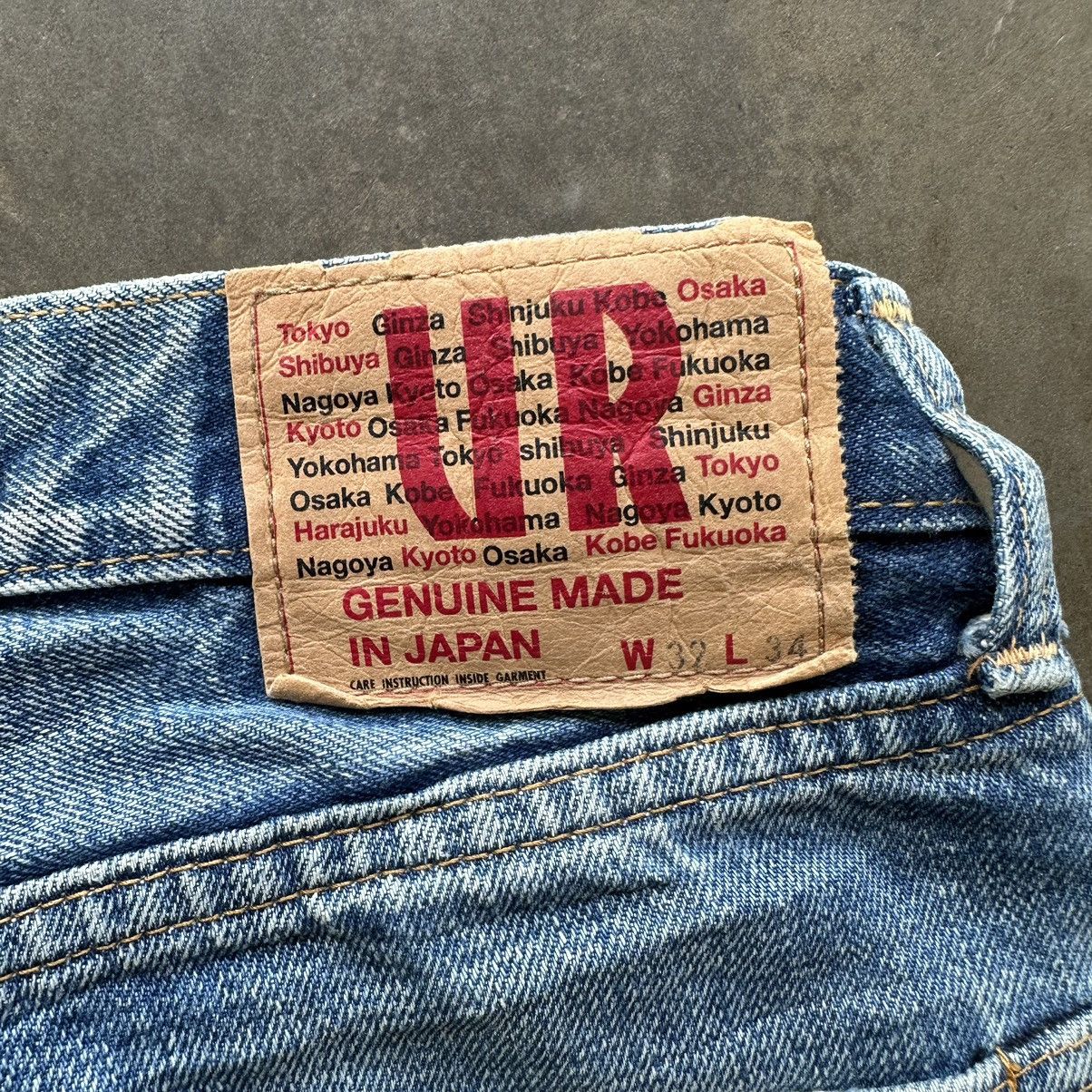 Japanese Brand × Jean × Vintage Vintage Japanese Distressed Redline Faded Denim Jean Pant Size US 33 - 16 Thumbnail