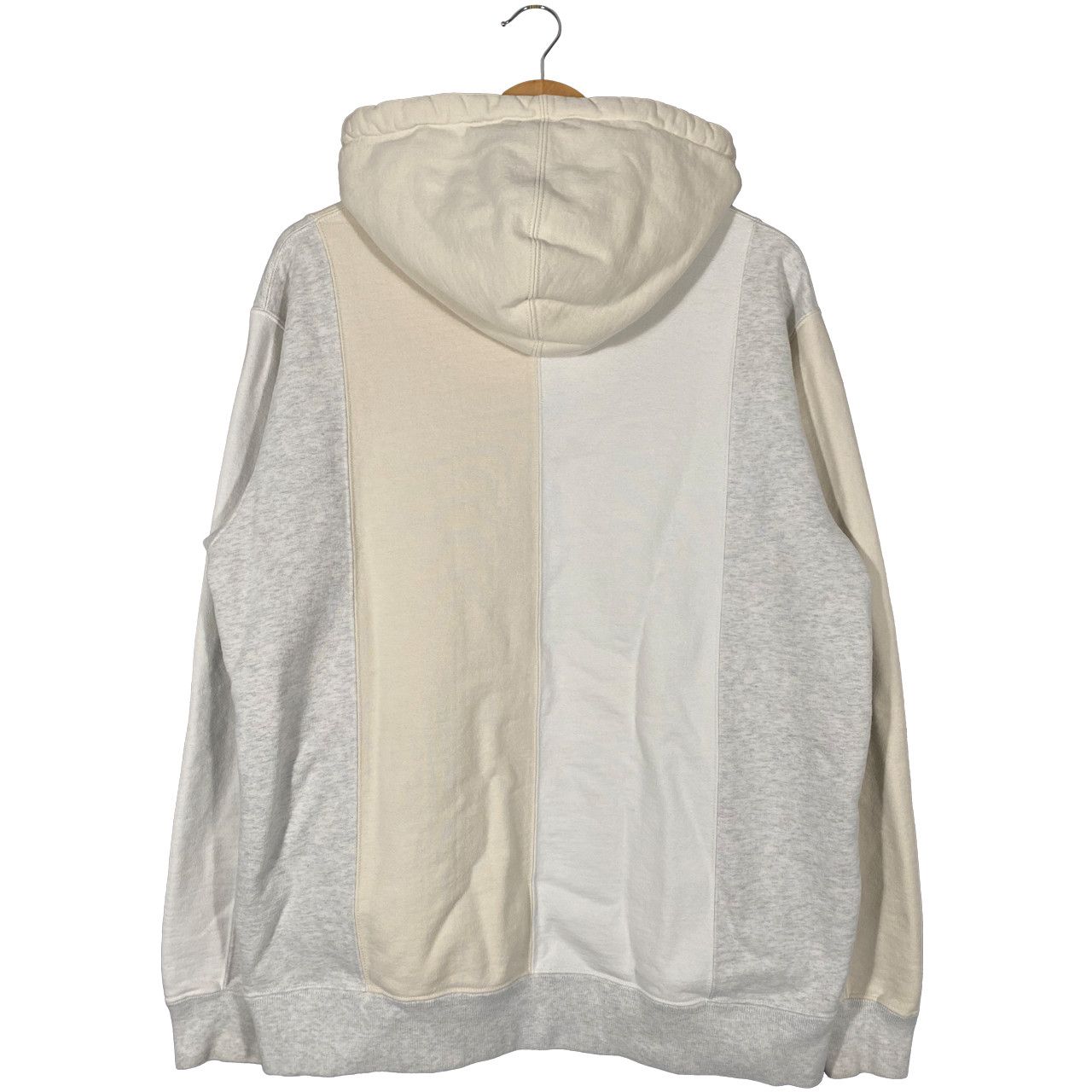 Supreme Supreme FW18 Tricolor Old English Hoodie Ash Gray Size US L / EU 52-54 / 3 - 2 Thumbnail