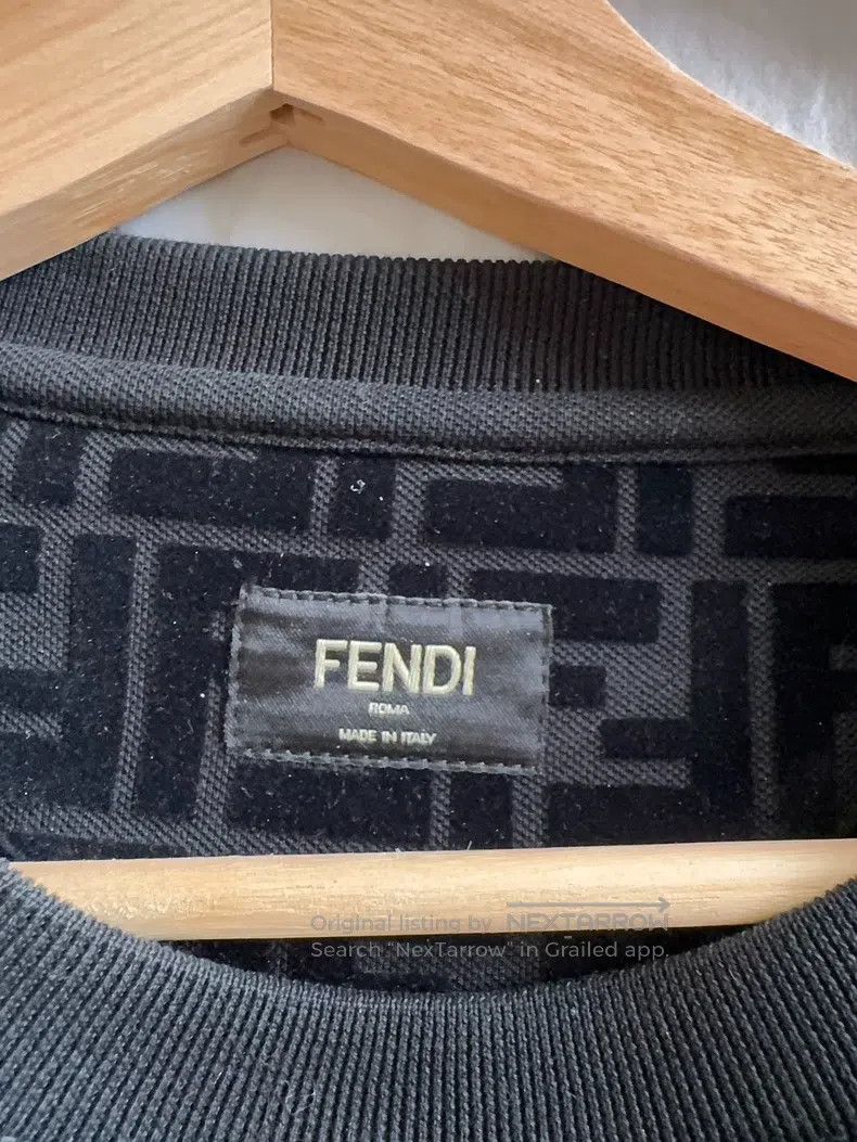 Fendi Fendi logo sweatshirt Size US M / EU 48-50 / 2 - 3 Thumbnail