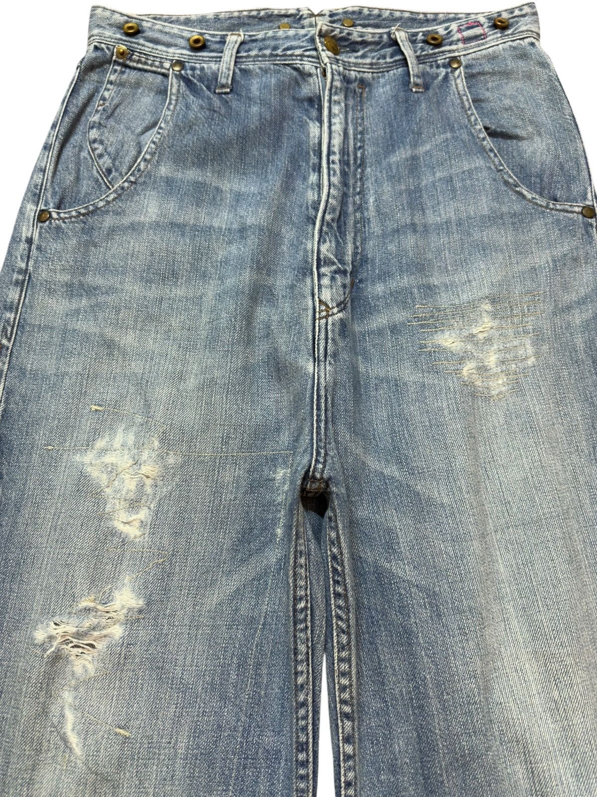 Journal Standard Vintage Journal Standard Baggy Ripped Distressed Denim Size US 31 - 2 Thumbnail