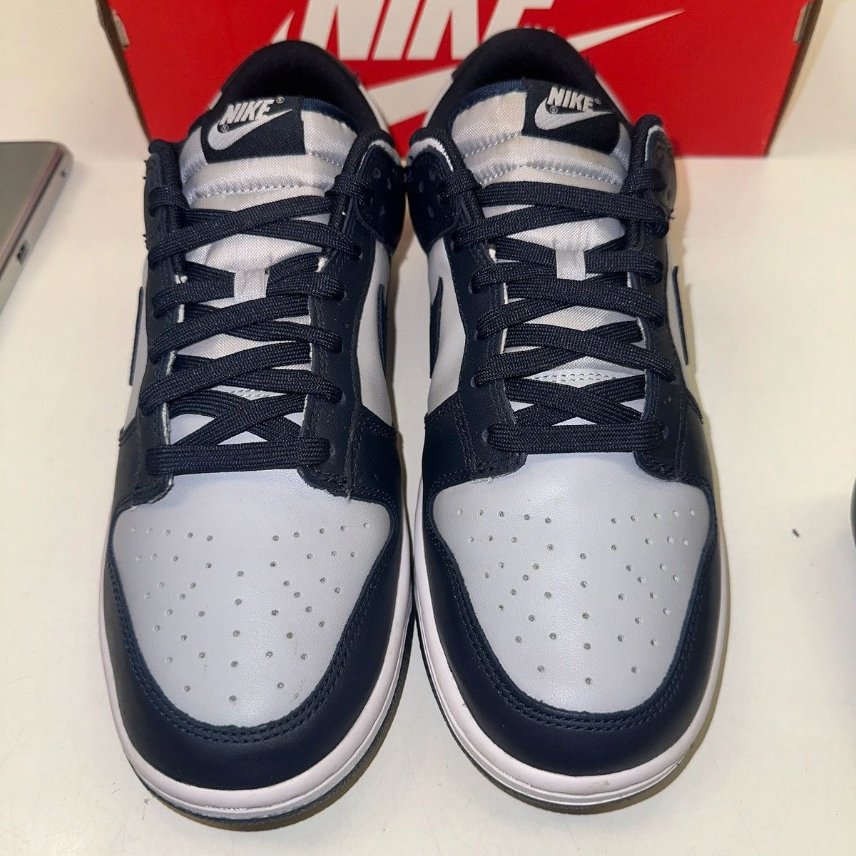 Nike Size 10.5 - Nike Dunk Low Georgetown - DD1391-003 Size US 10.5 / EU 43-44 - 4 Thumbnail