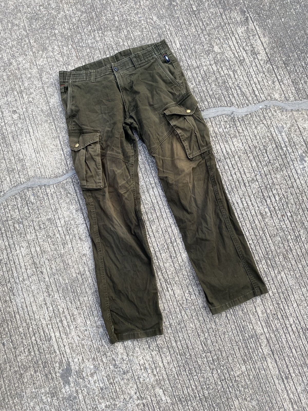 Japanese Brand Vintage GERIDE Military Flared Pants Size US 31 - 2 Thumbnail