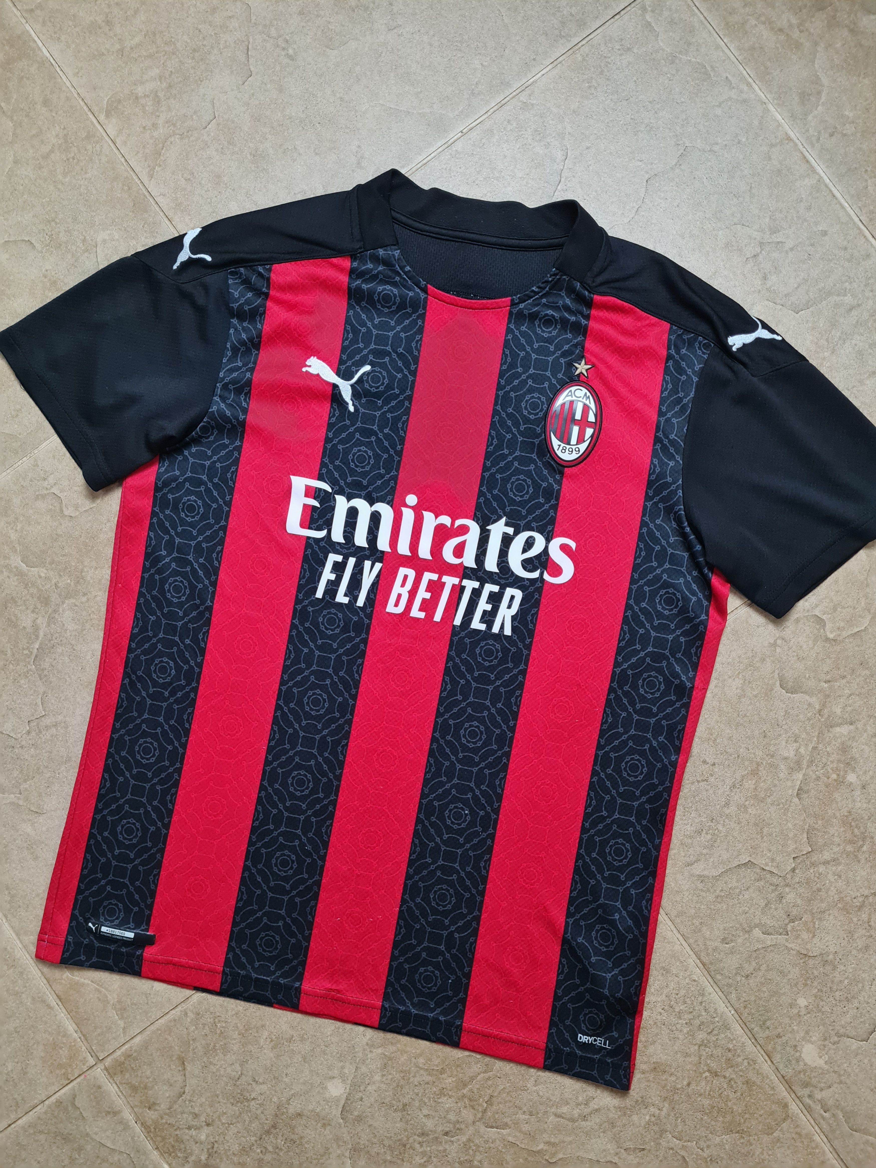 Puma AC Milan Home Puma Soccer Shirt Third Maglia Camiseta Size US M / EU 48-50 / 2 - 4 Thumbnail
