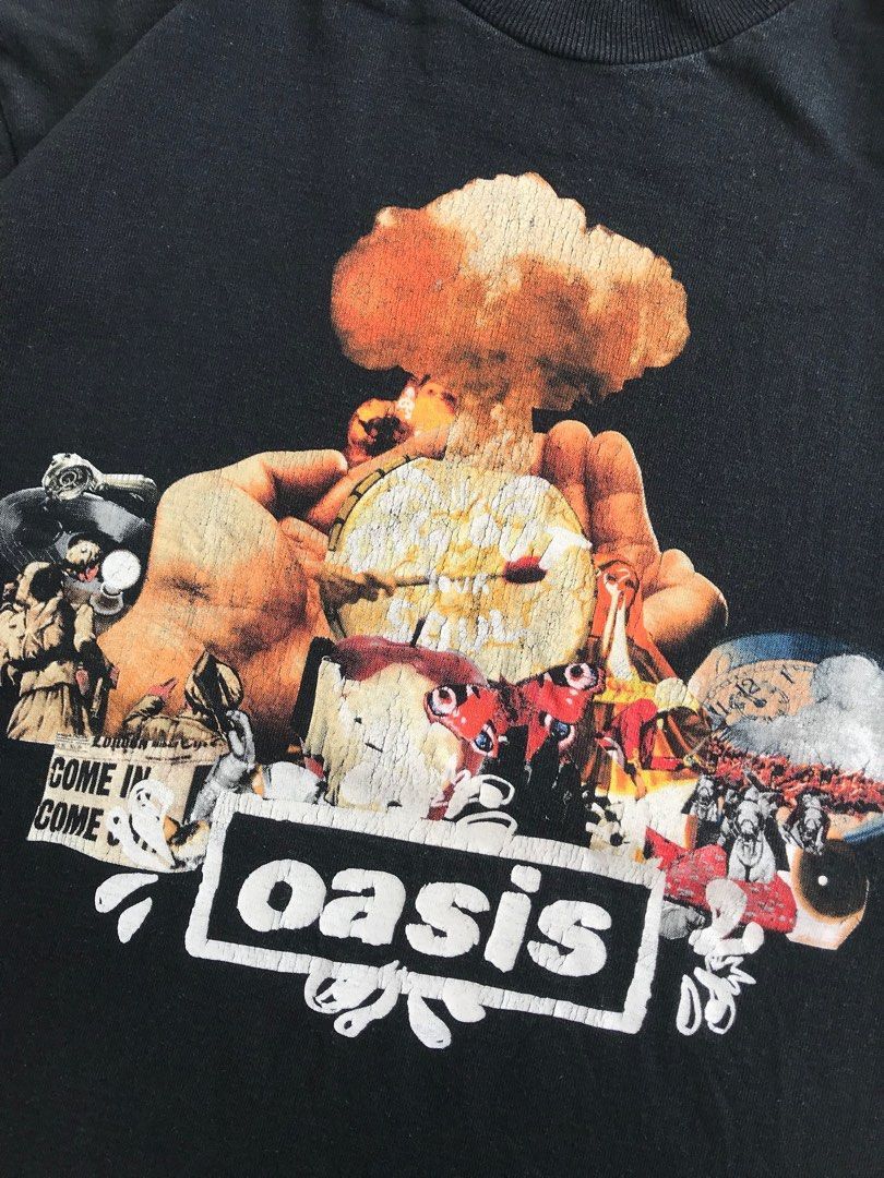Band Tees Vintage OASIS Reunion Britpop NOT Blur Radiohead Size US M / EU 48-50 / 2 - 3 Thumbnail