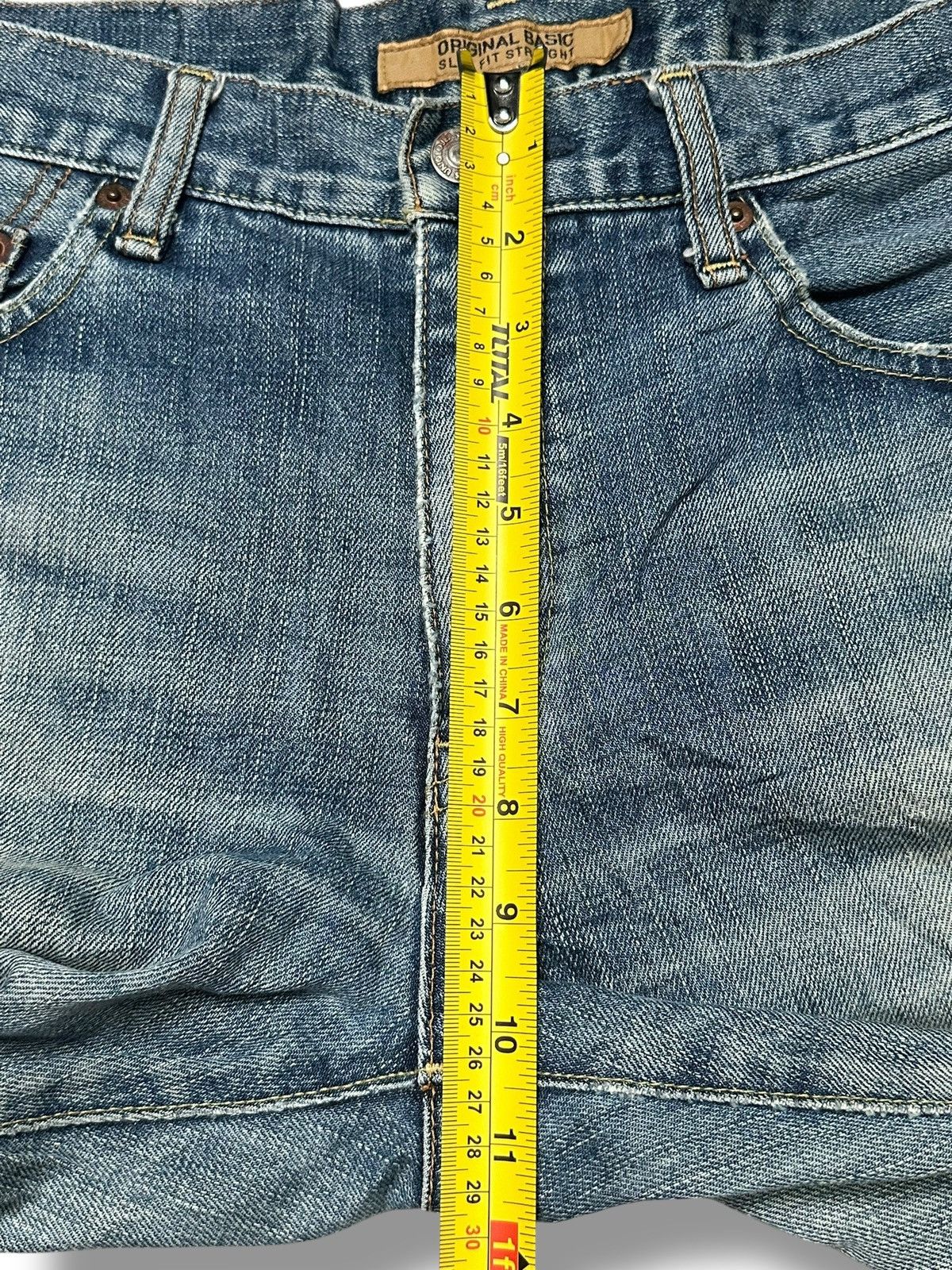 Uniqlo Uniqlo Vintage Distressed Straight Loose Style With Faded Size US 32 / EU 48 - 13 Thumbnail