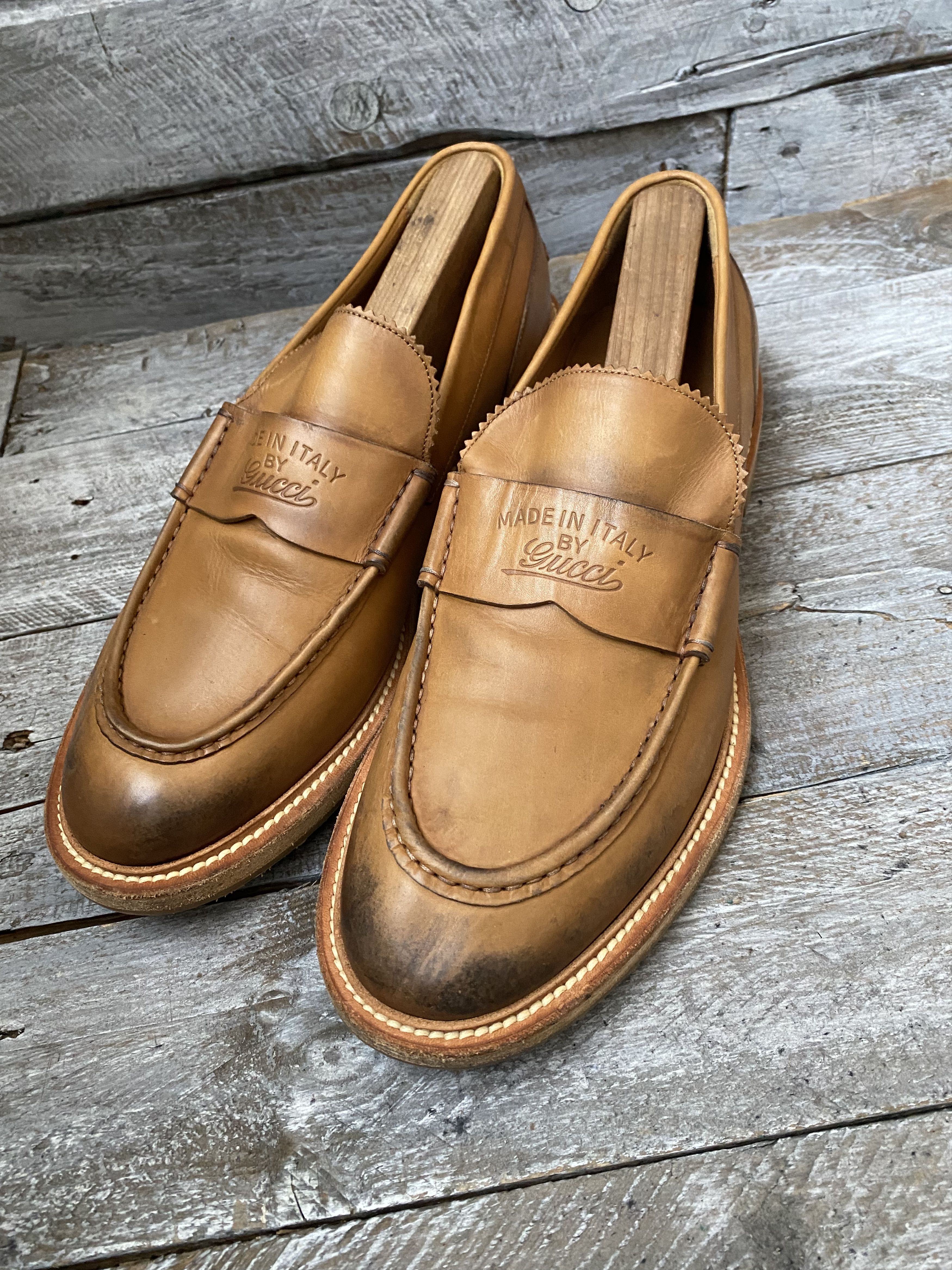 Gucci Gucci penny leather loafers uk 9 Size US 10 / EU 43 - 3 Thumbnail