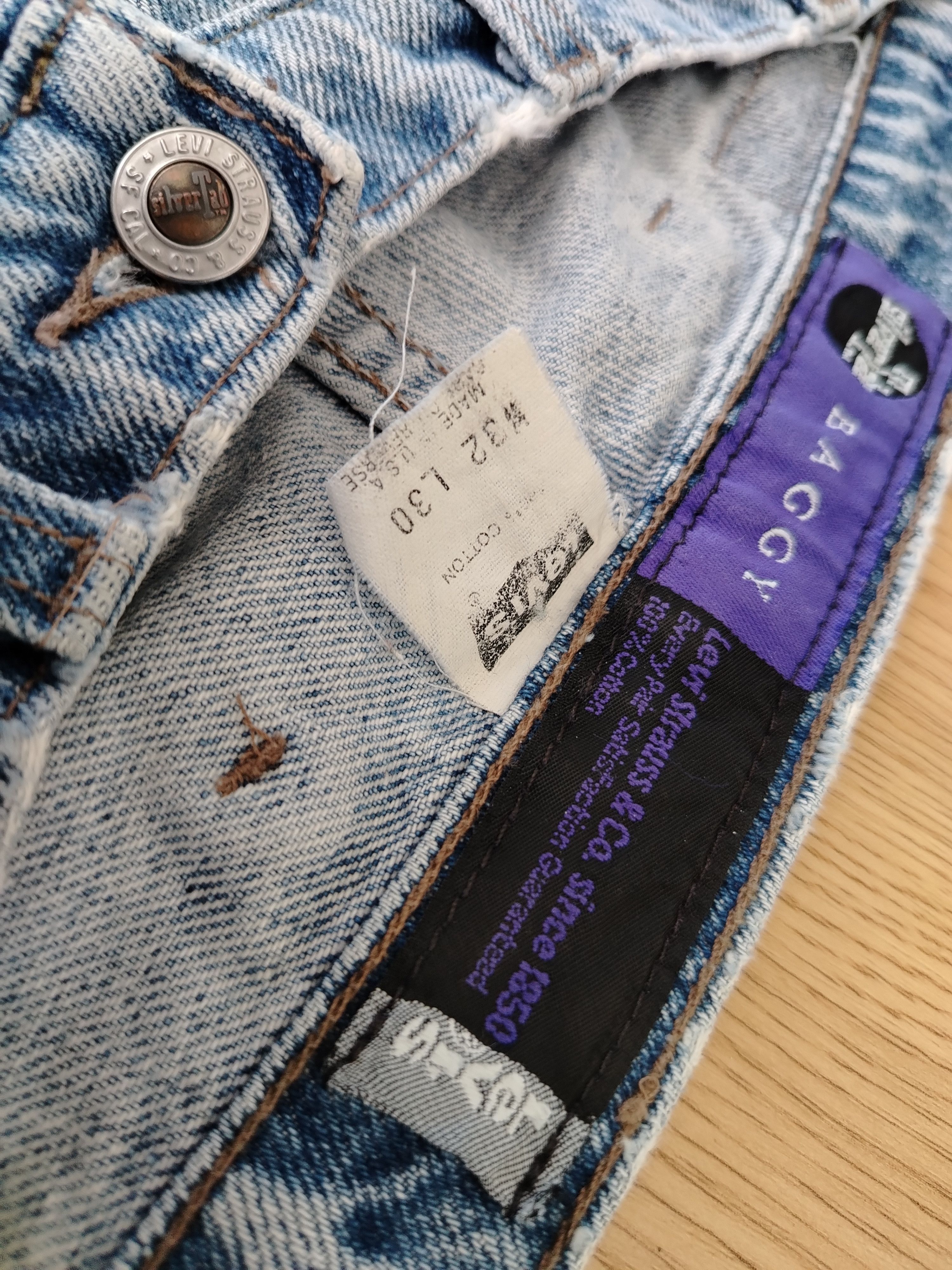 Levi's Levis silvertab Baggy Jeans Size US 31 - 6 Thumbnail