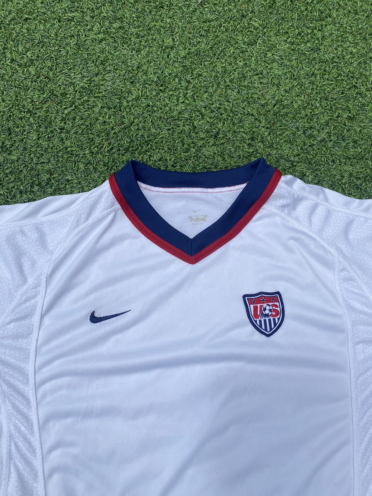 Nike USA 2000/2001 Vintage Home Jersey Rare Size US XL / EU 56 / 4 - 2 Thumbnail
