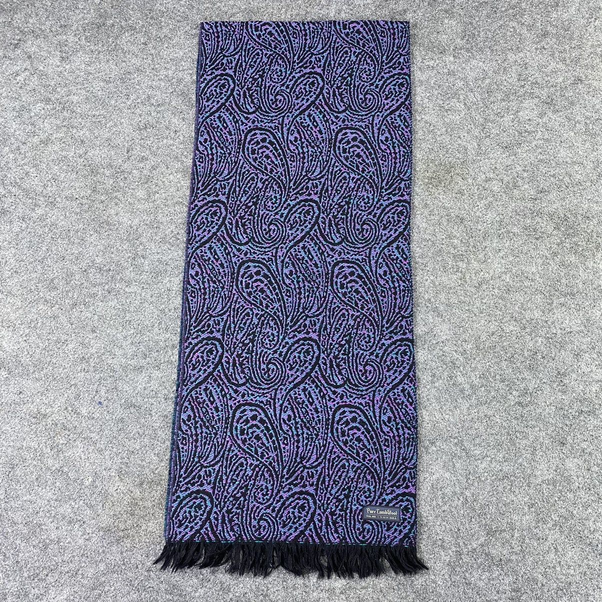 Paisley Pure Lambwool Scarf / Muffler / Neckwear T1205