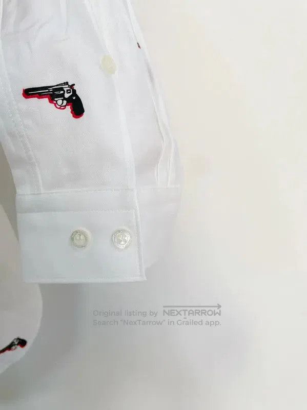 Neil Barrett NeIL BarreTT White Long Sleeve Shirt . Size US S / EU 44-46 / 1 - 5 Thumbnail