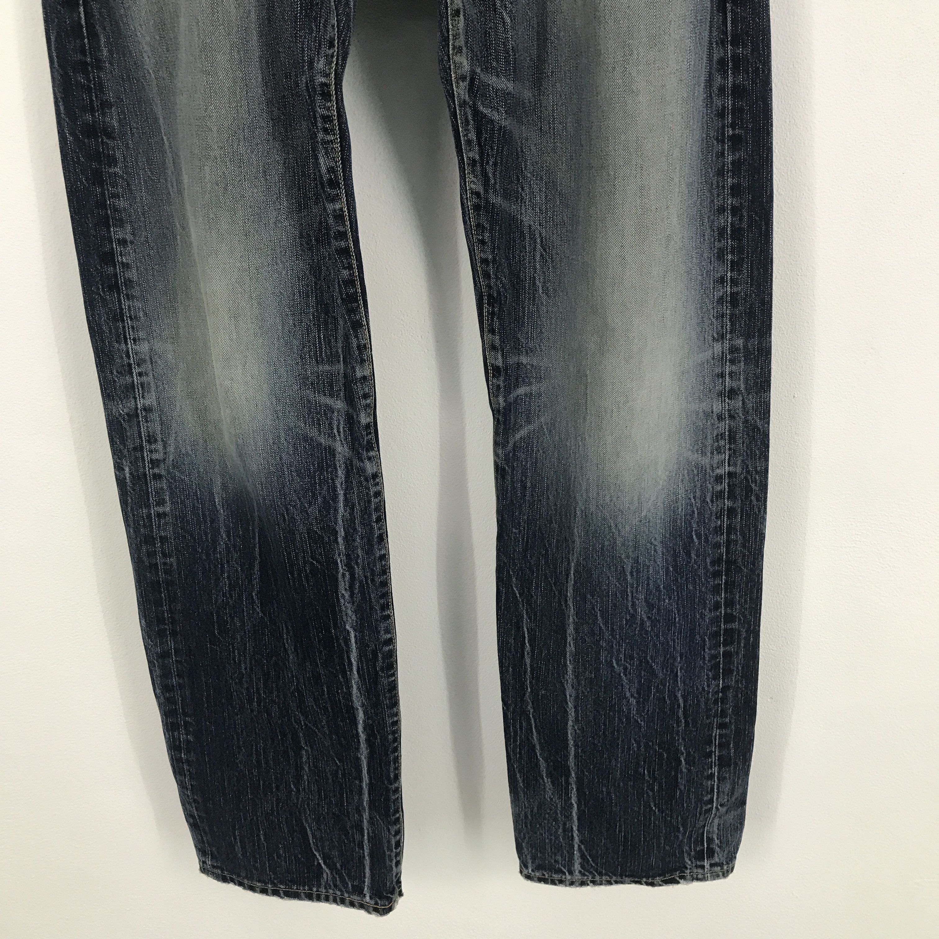 Edwin Rare Edwin Denim Faded distressed Jeans pants Size US 34 / EU 50 - 3 Thumbnail