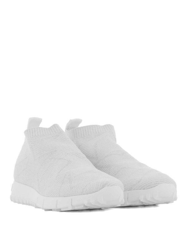 Jimmy Choo o1y0326 Low-Top Sneakers in White Size US 4 / IT 34 - 2 Thumbnail