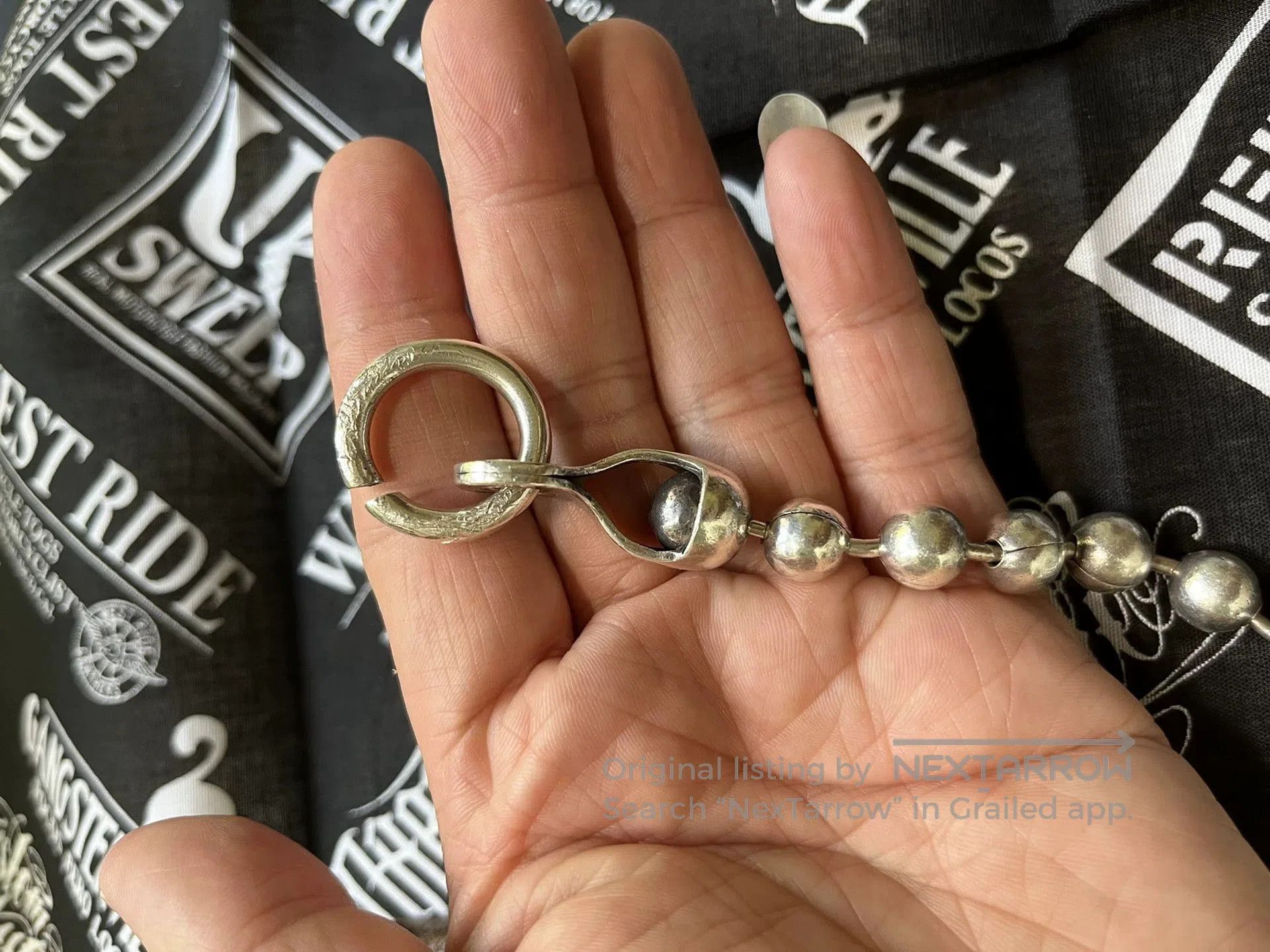 Tenderloin Tenderloin Silver Pearl Chain Accessory. Size ONE SIZE - 6 Thumbnail