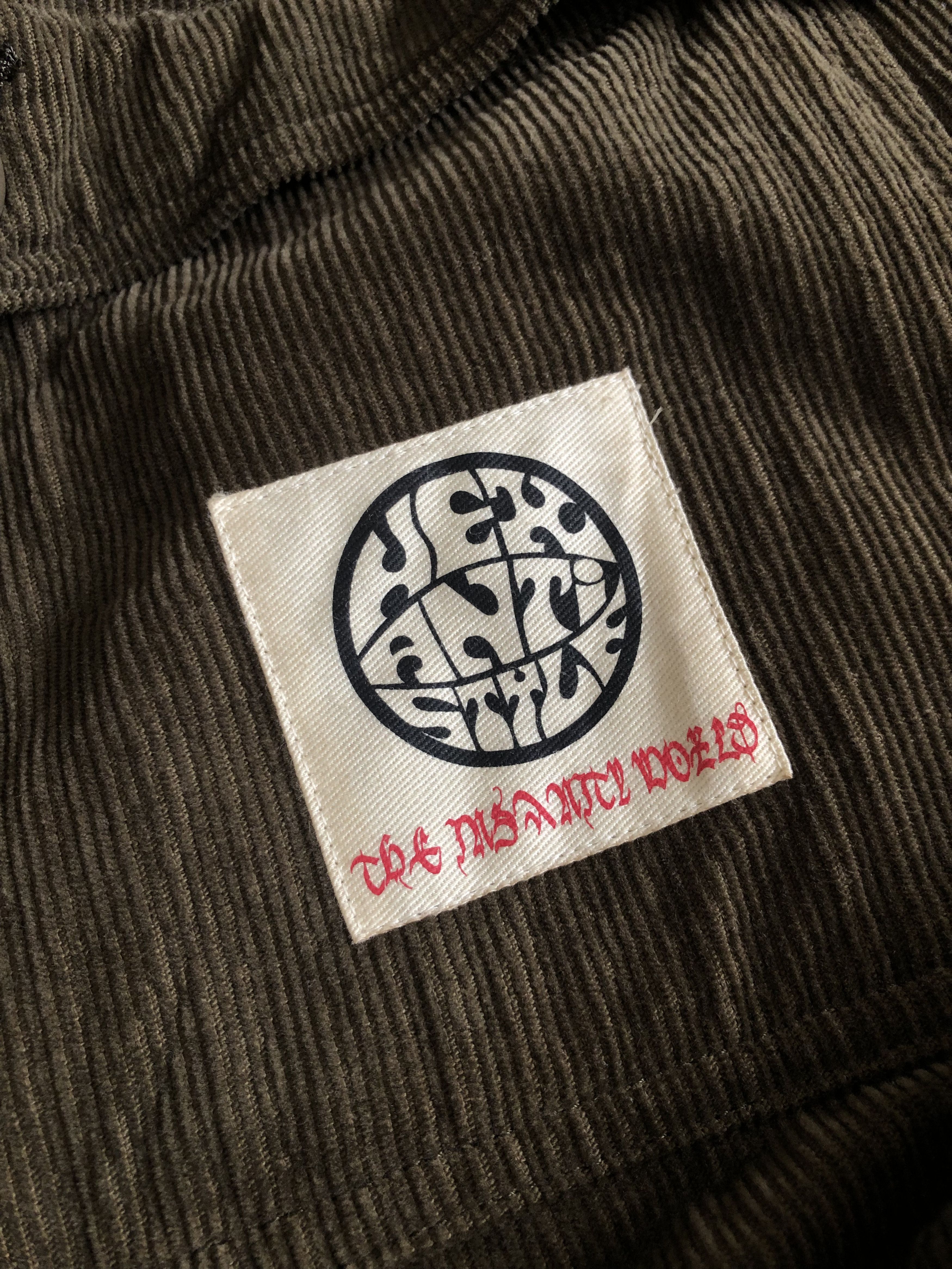 Hex Antistyle RARE🔥JAPAN HEX ANTI STYLE BONDAGE CARGO CORDUROY PANTS Size US 36 / EU 52 - 6 Thumbnail