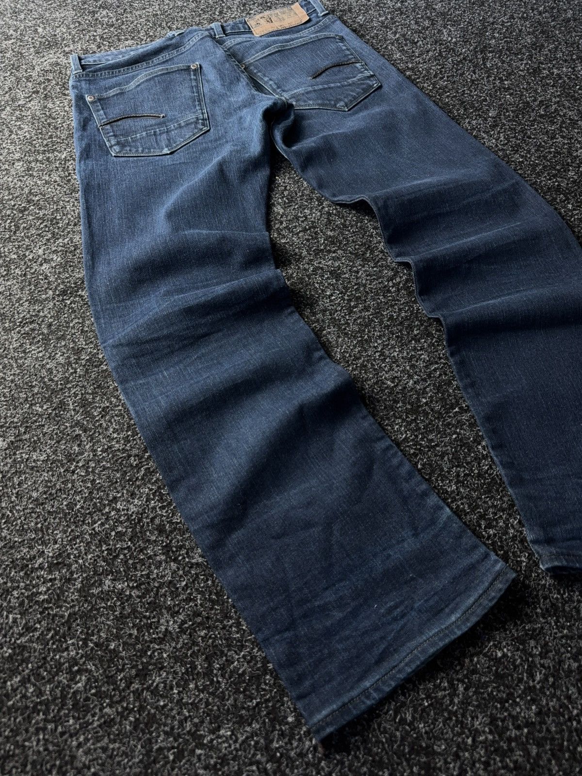 G-Star Vintage Retro Y2K 00s G-Star RAW Denim pants Jeans Size US 32 / EU 48 - 12 Thumbnail