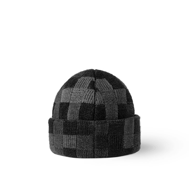 Louis Vuitton LV Crush Damoflage Beanie Size ONE SIZE - 2 Thumbnail