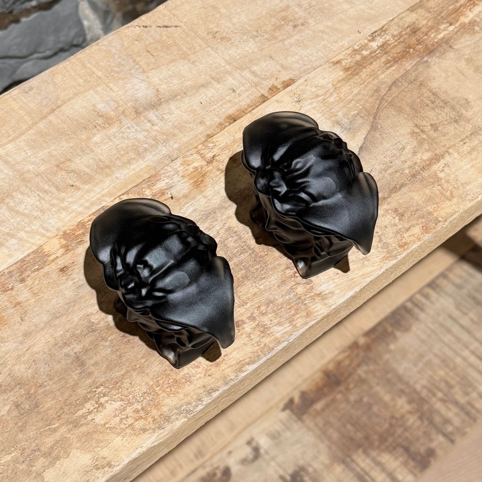 Versace Versace X Rosenthal 2 Medusa Grande Black Paperweights Size ONE SIZE - 6 Thumbnail