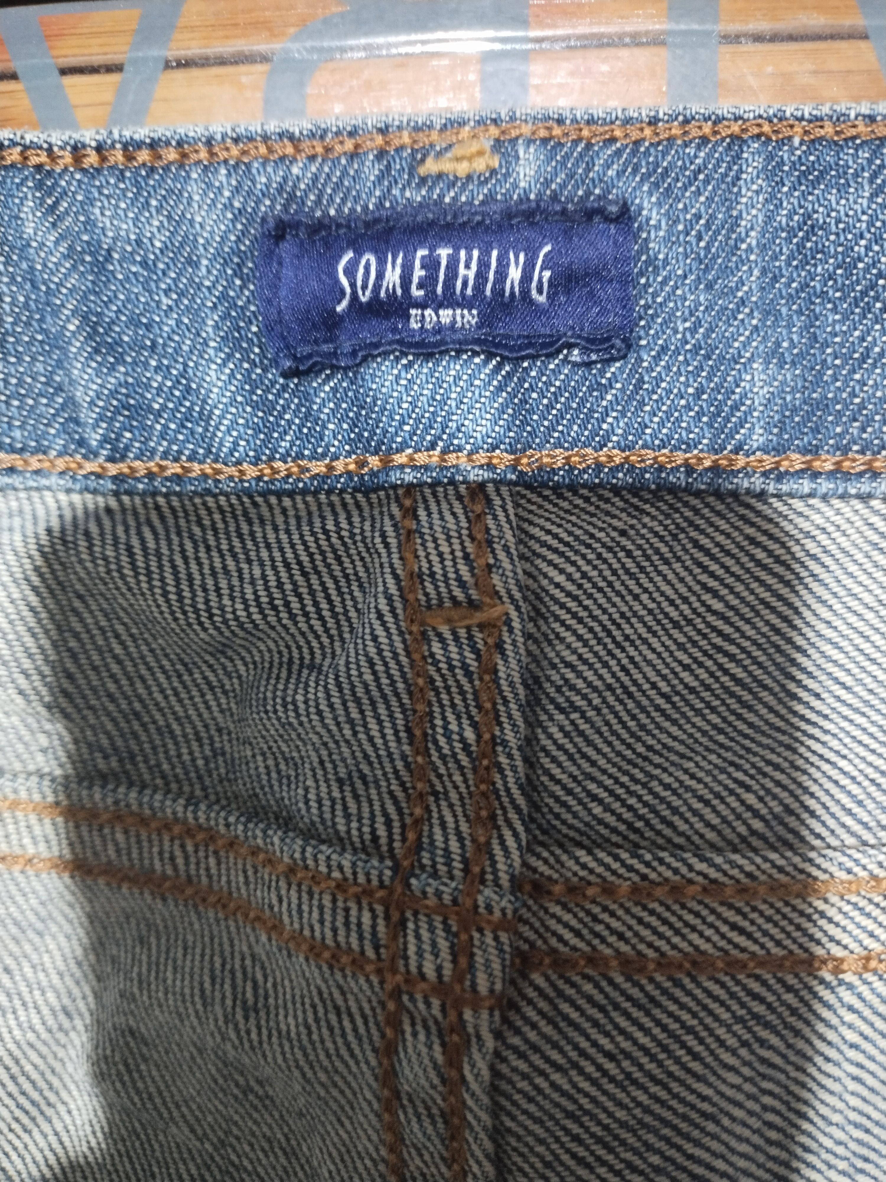 Edwin × Japanese Brand × Vintage Jeans Edwin Something Sz 30" Size 30" / US 8 / IT 44 - 15 Thumbnail