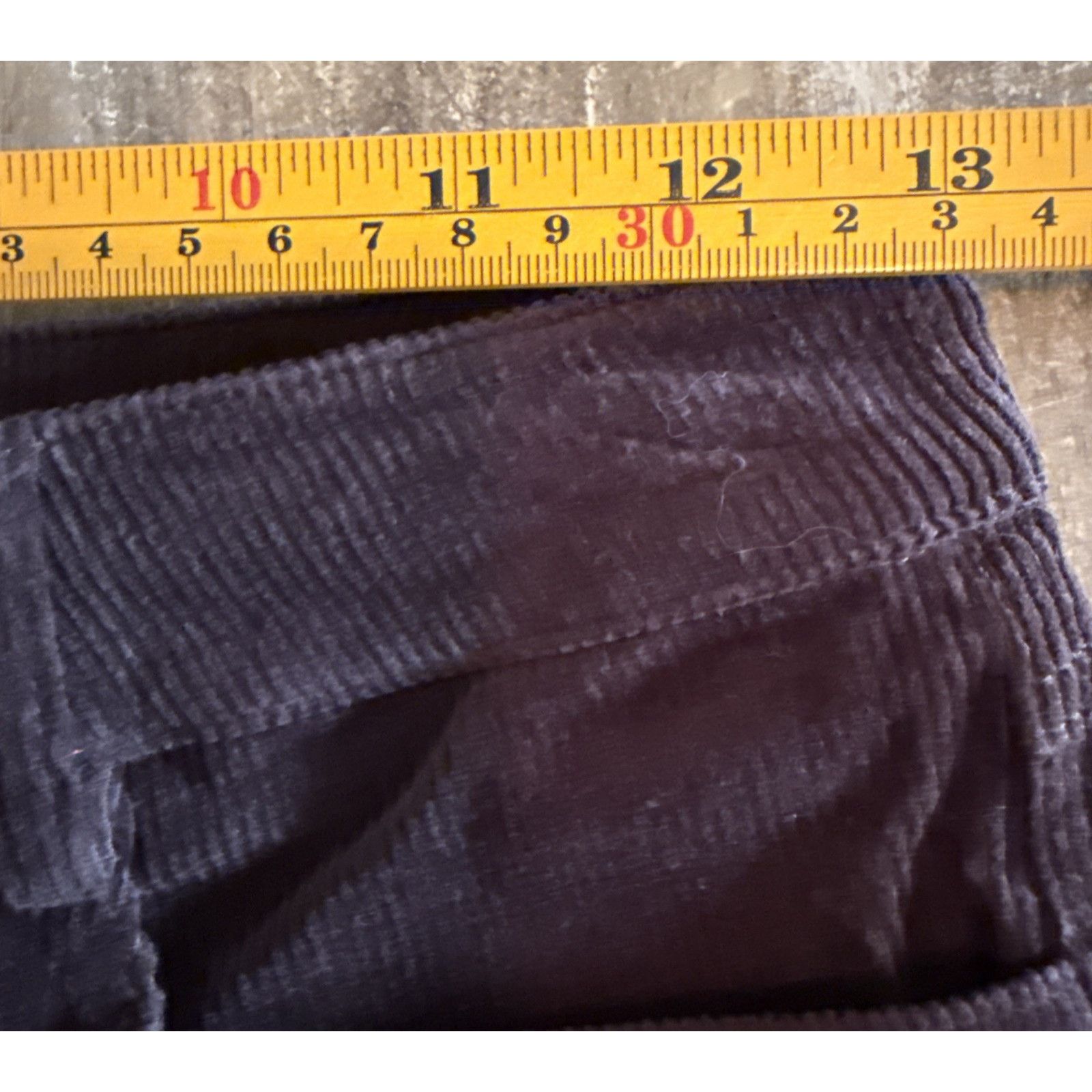 Staud STAUD Women Chisel Corduroy Pants Mahogany Straight HighRise Size 26" / US 2 / IT 38 - 4 Thumbnail