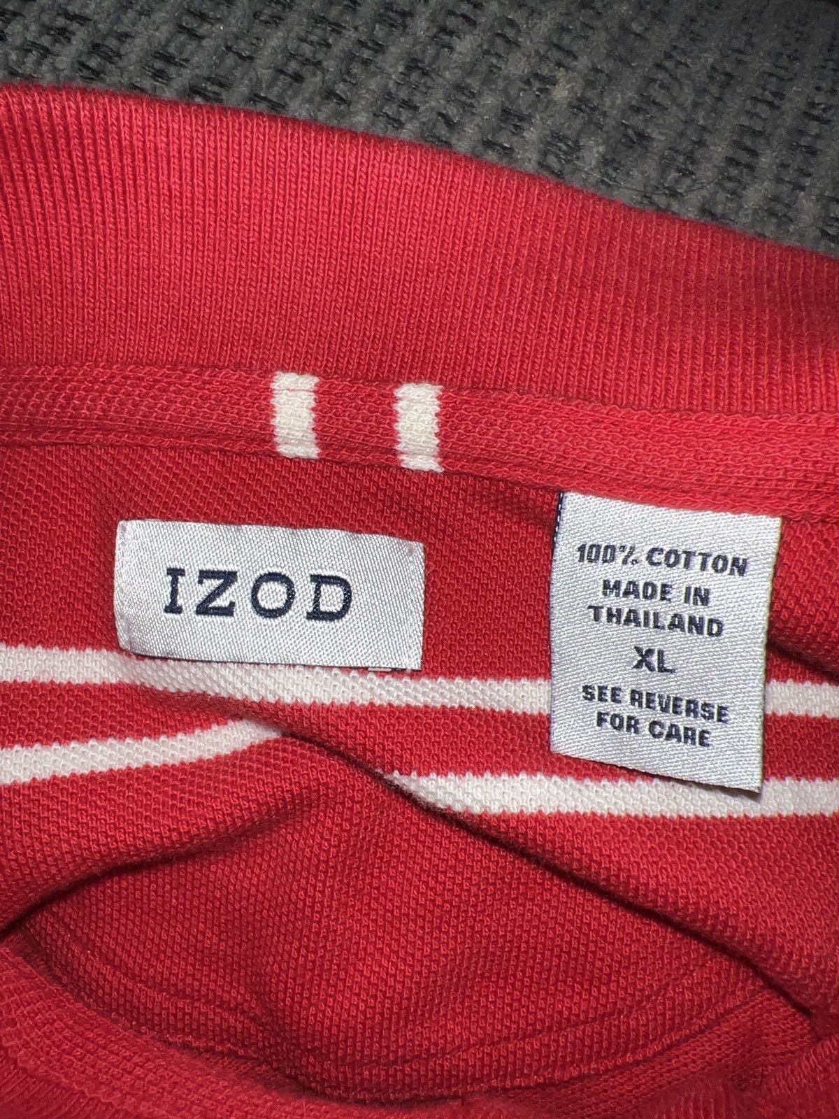 Izod Izod Striped Polo Size US XL / EU 56 / 4 - 6 Thumbnail