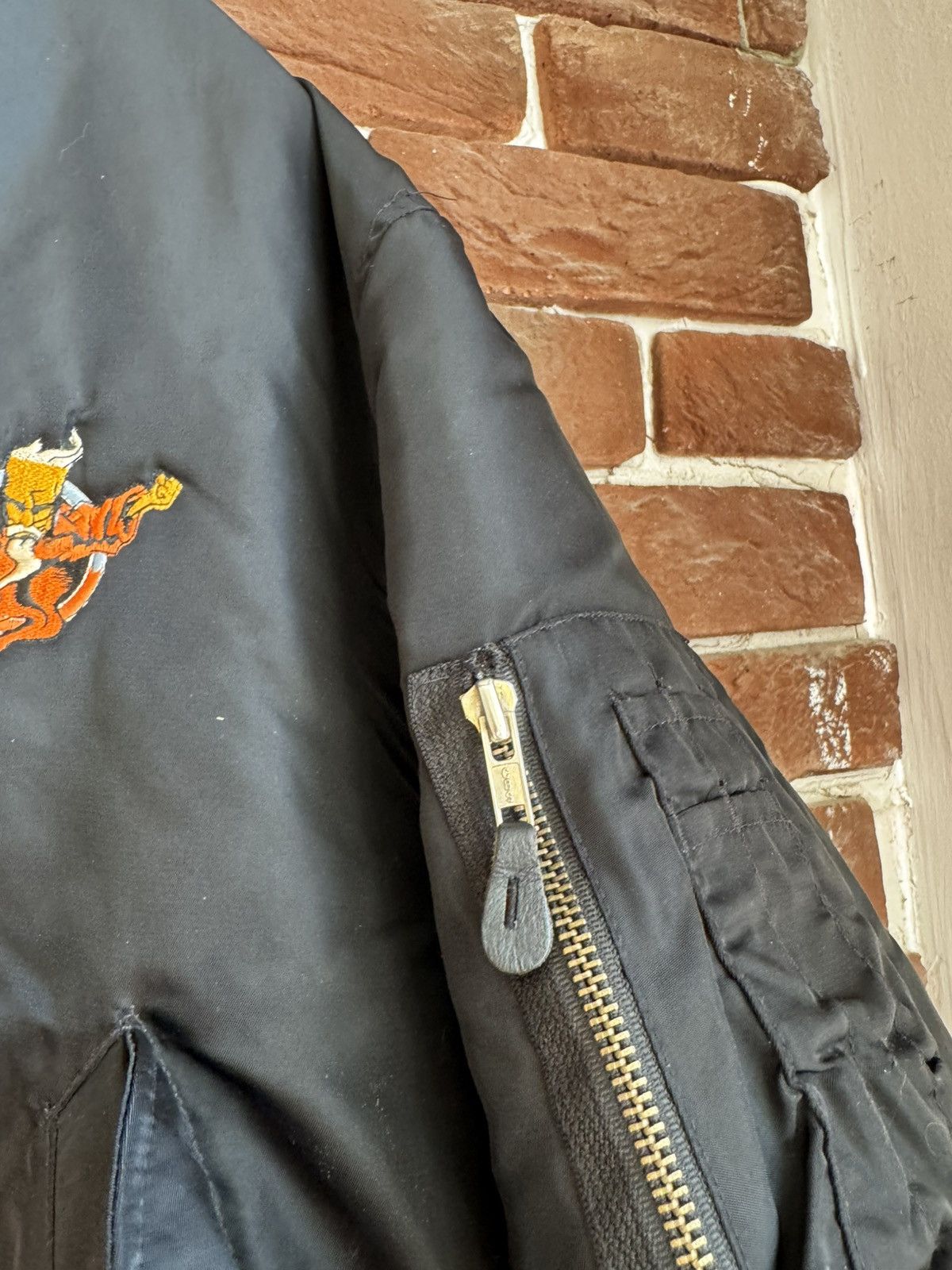 Thunderdome Rare 90s 1994 Thunderdome Bomber Jacket Gabber Hardcore Band Size US XL / EU 56 / 4 - 7 Thumbnail