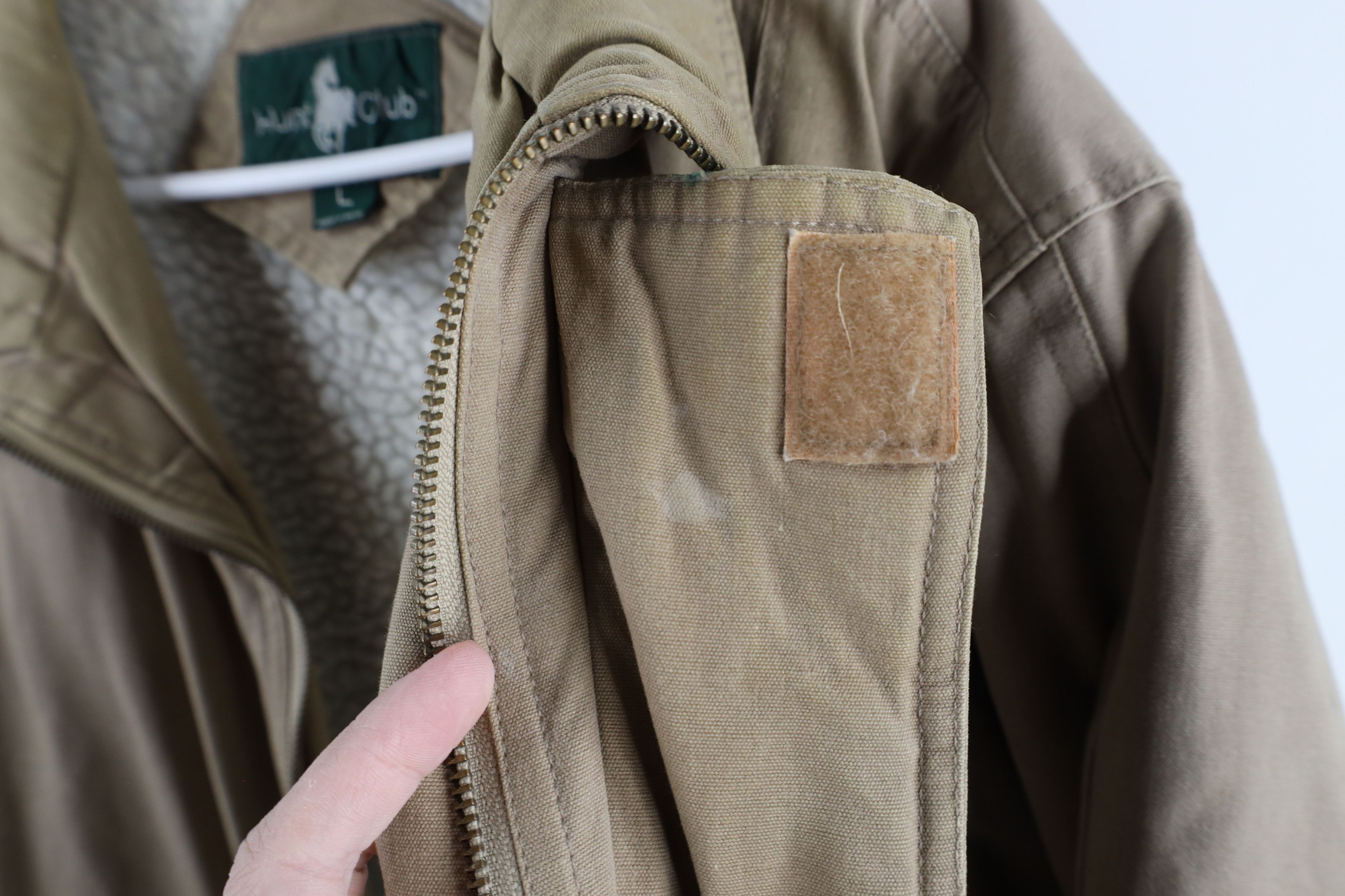 Vintage Vintage 90s Streetwear Deep Pile Fleece Lined Bomber Jacket Size US L / EU 52-54 / 3 - 11 Thumbnail