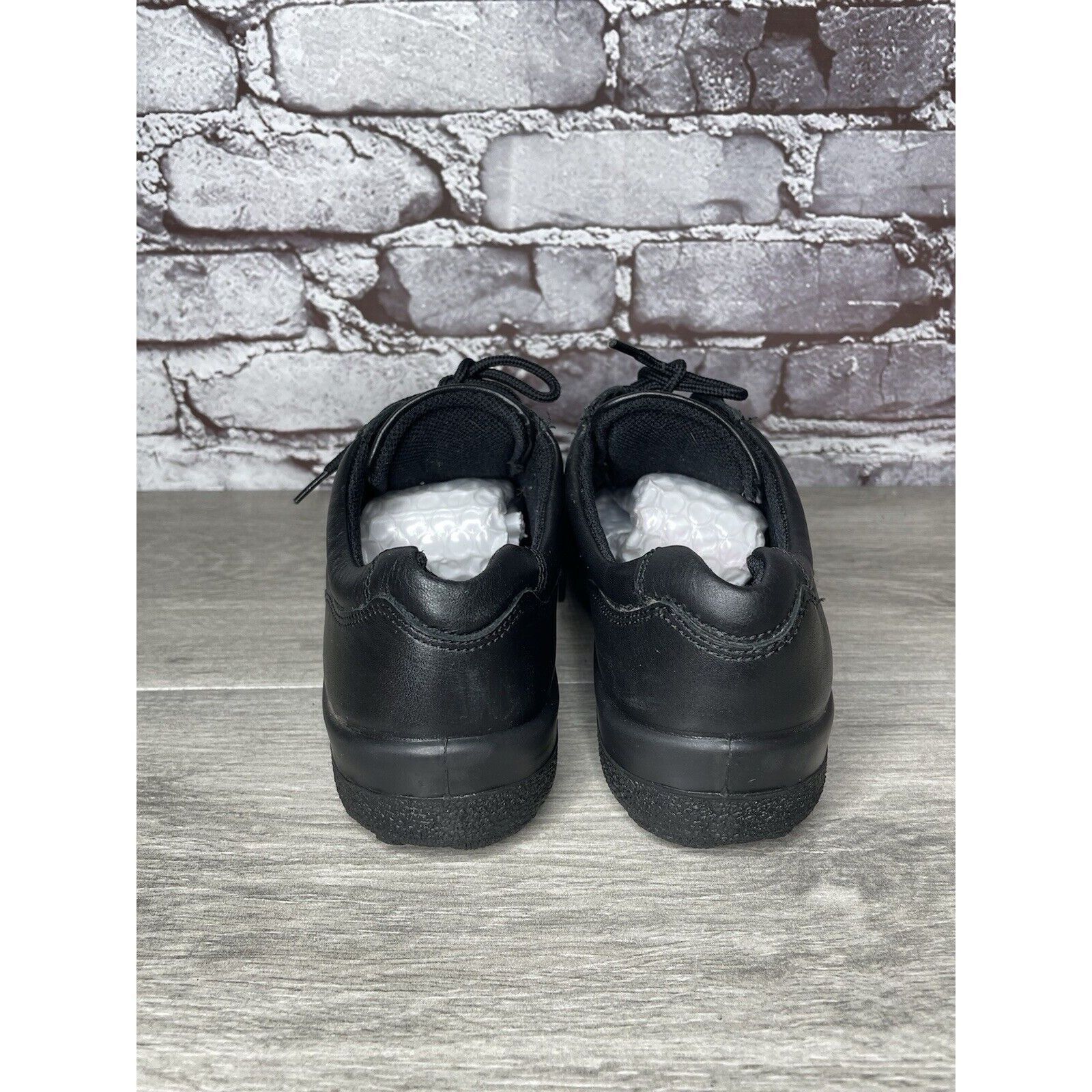 BOTTER Hotter Black Leather Lace Up Casual Comfort Shoes Women Sz 7 Size US 7 / IT 37 - 4 Thumbnail
